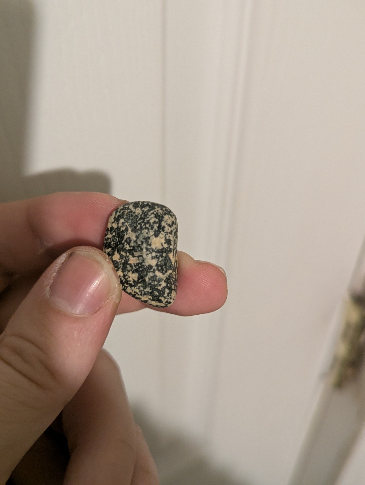 Black & Beige Colored Stone
