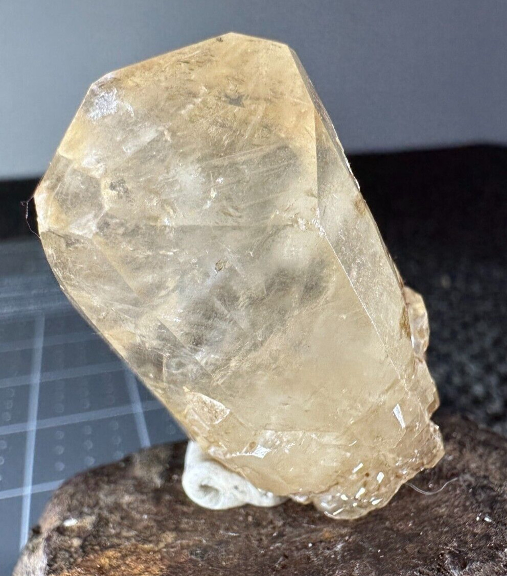 ➤ 1-7/8″ CLEAR “MERCEDES” CALCITE Pleasant Ridge Rensselaer Indiana VIDEO➤440