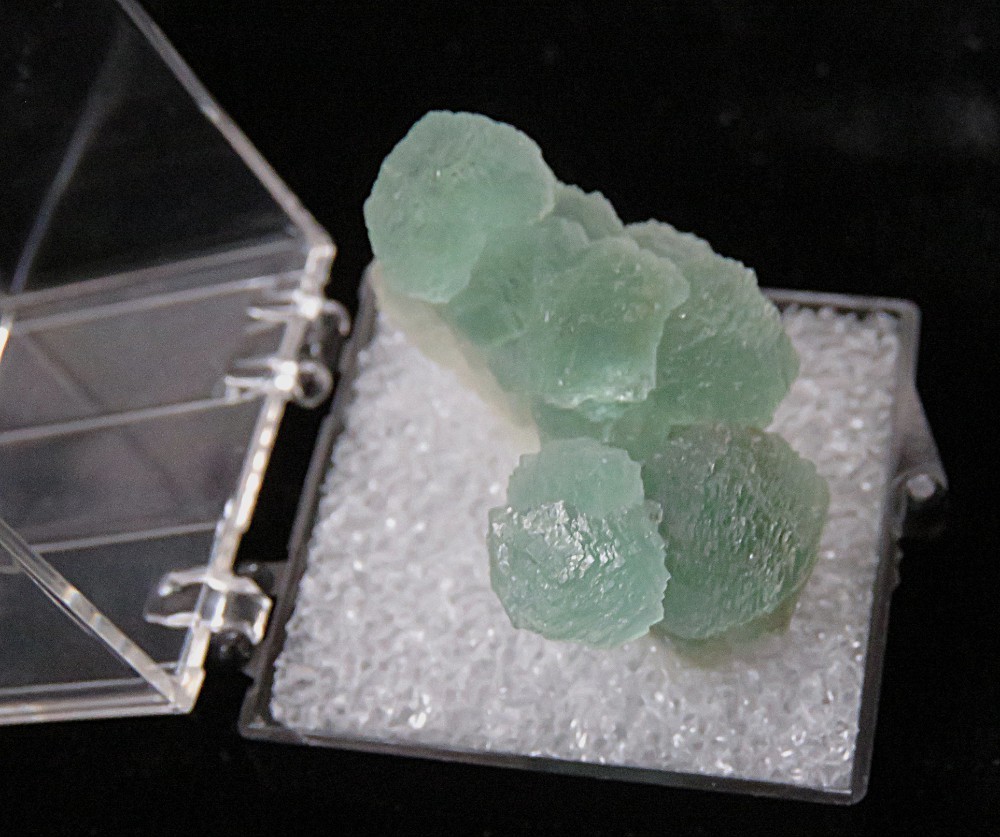 Green Botryoidal Prehnite Crystals-1 1/4″- Mali- Gorgeous