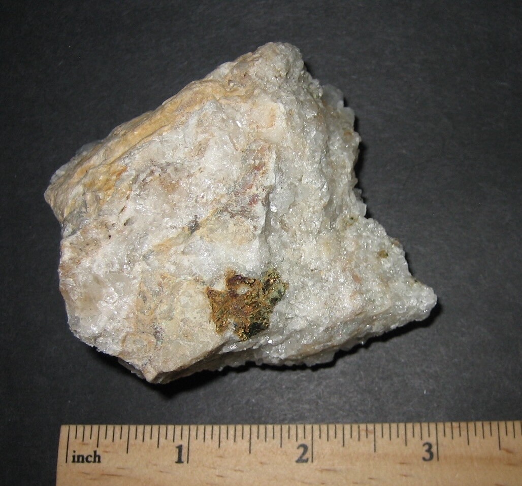 BEAUTIFUL RARE LOCALITY NATURAL 2.5″x 3″ QUARTZ CRYSTAL CLUSTER NH, USA 184g *A1