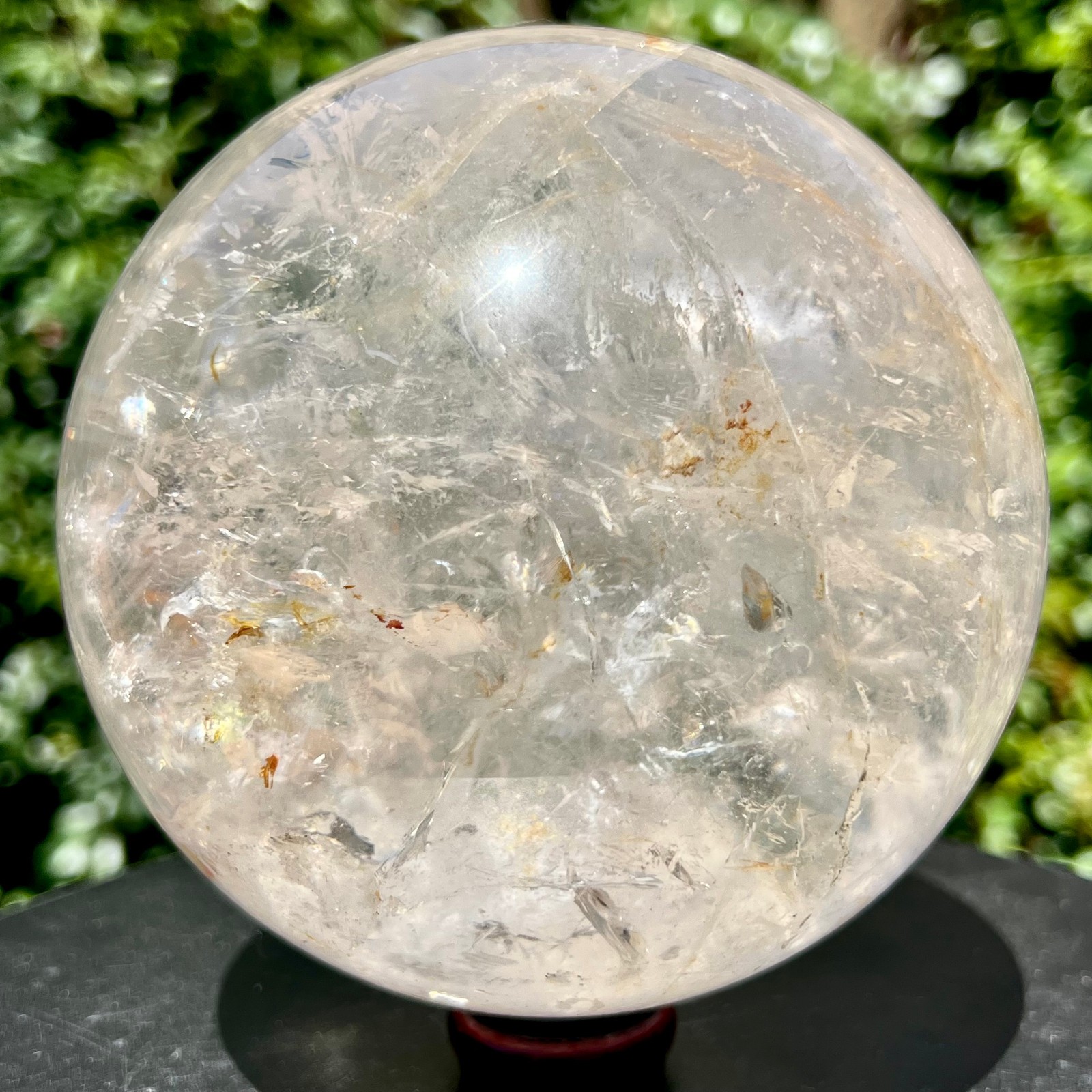 7.3LB Natural Clear Quartz Sphere Large Crystal Ball Reiki Healing