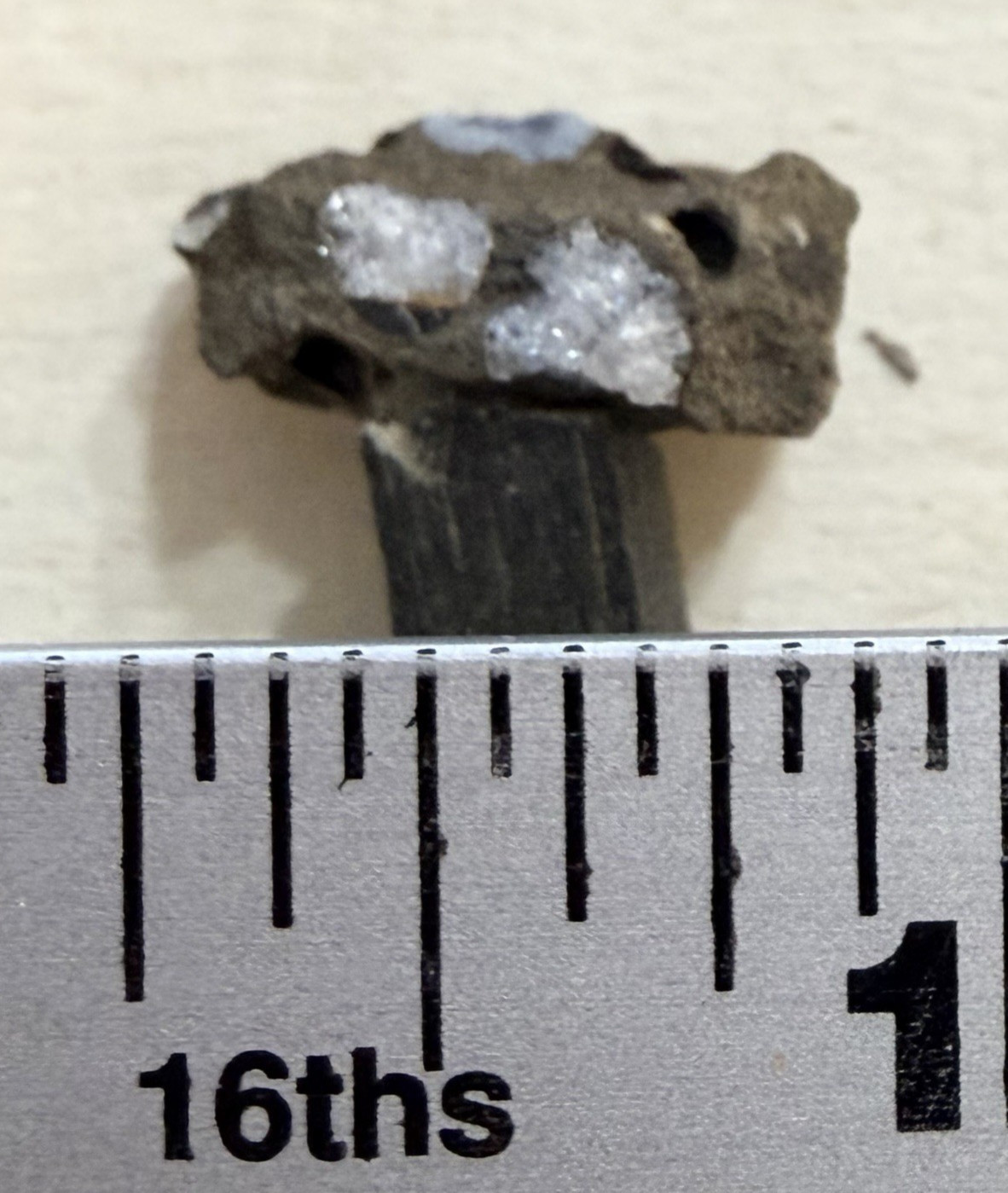 Mineral Specimen Lot 3 Magnetite Thomsonite Quartz Thumbnail Vtg Fossil Zeolite