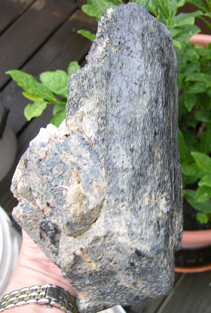 10lbs 8in Ontario Canada Huge Raw Hornblende Crystal Museum Specimen 4.50kg