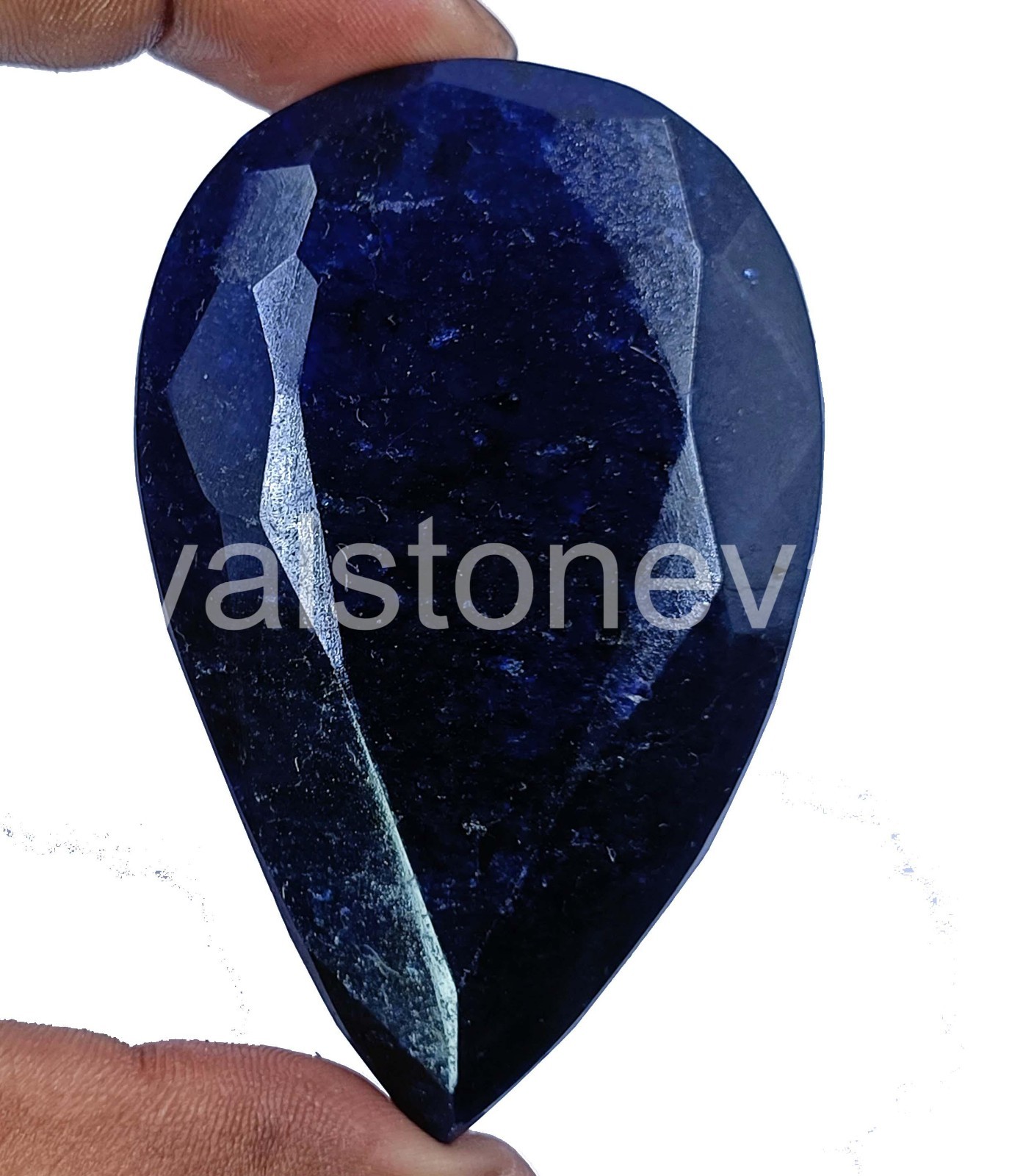 607.00 Ct Pear Cut Natural Blue Sapphire IGL Certified Opaque Loose Gems 5AOI