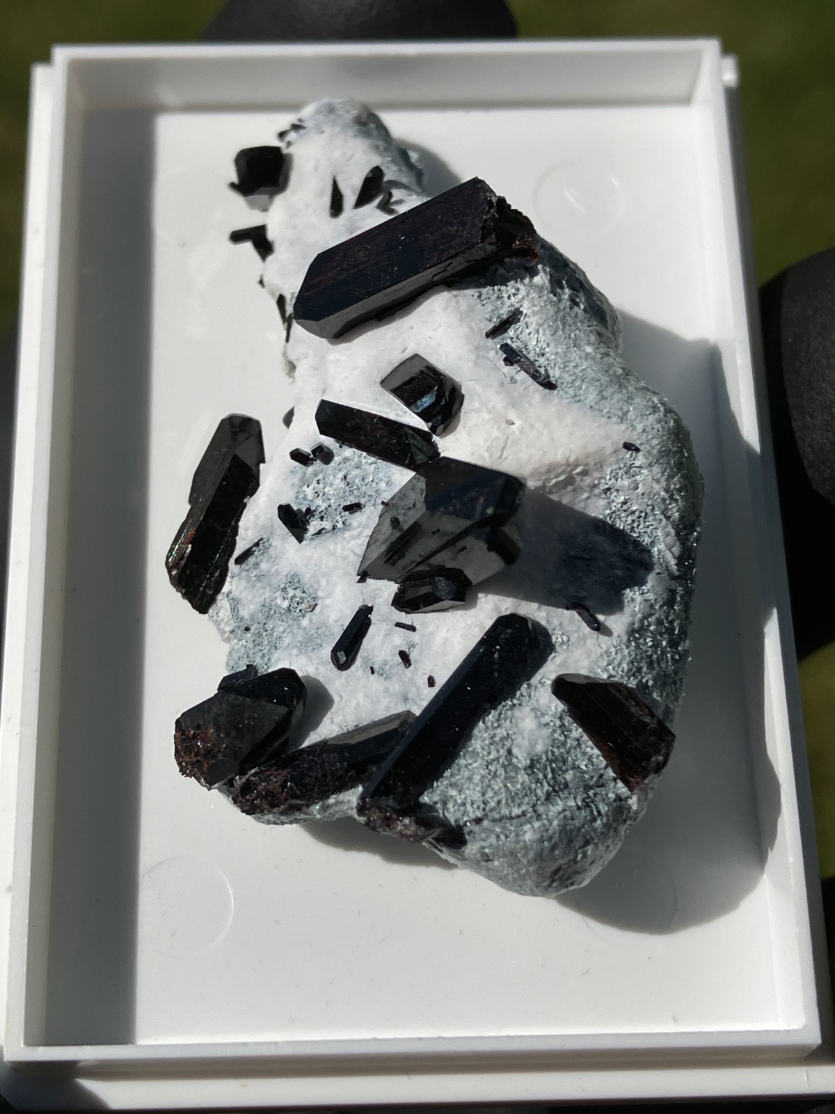 Neptunite Benitoite Mine, New Idria District, San Benito County, California, USA
