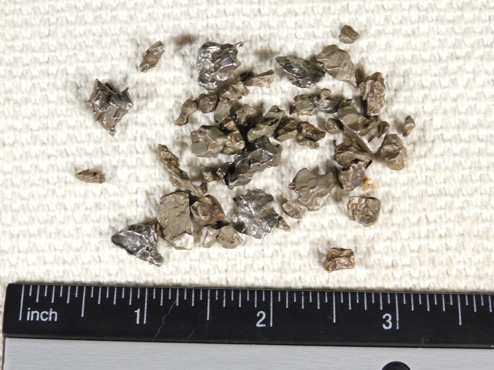 Big Lot of Little Campo Del Cielo METEORITES 100% Authentic Argentina 21.8gr