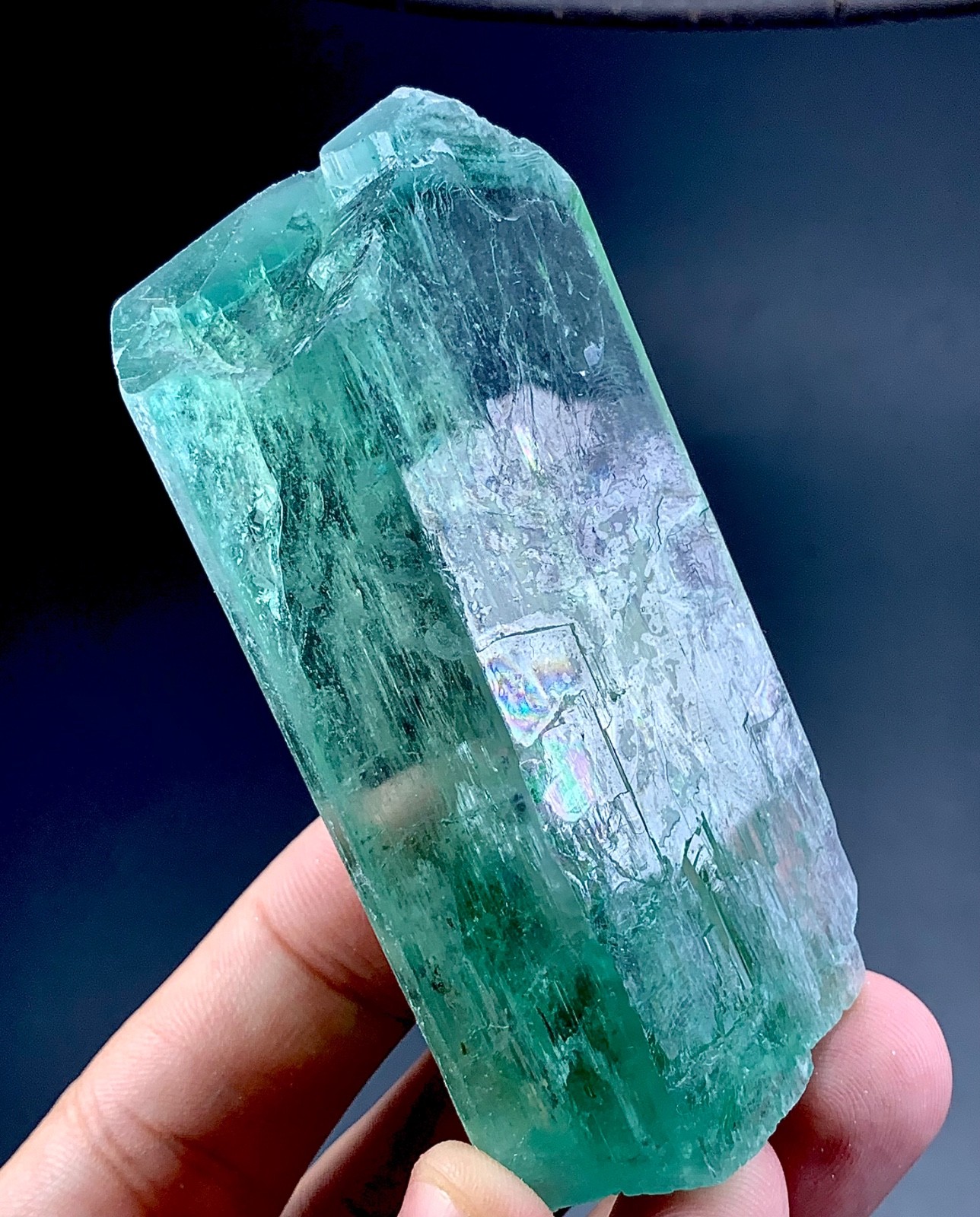 551 Carat Hiddenite Kunzite Crystal Specimen From Afghanistan