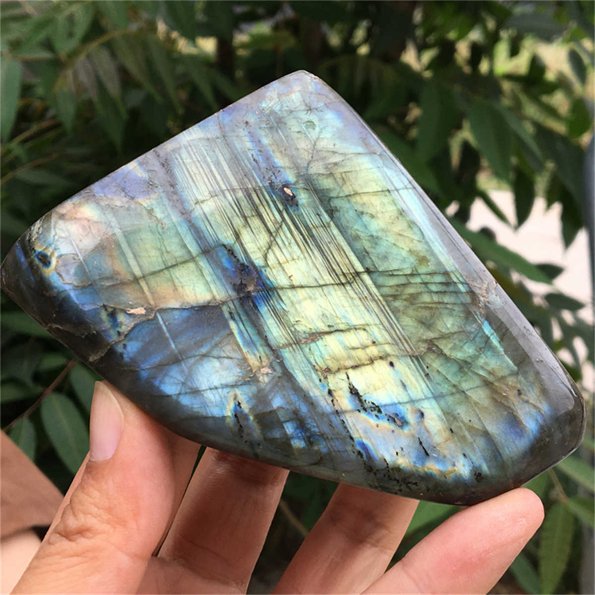 370g Natural Labradorite Mineral Quartz Crystal Mineral Reiki healing