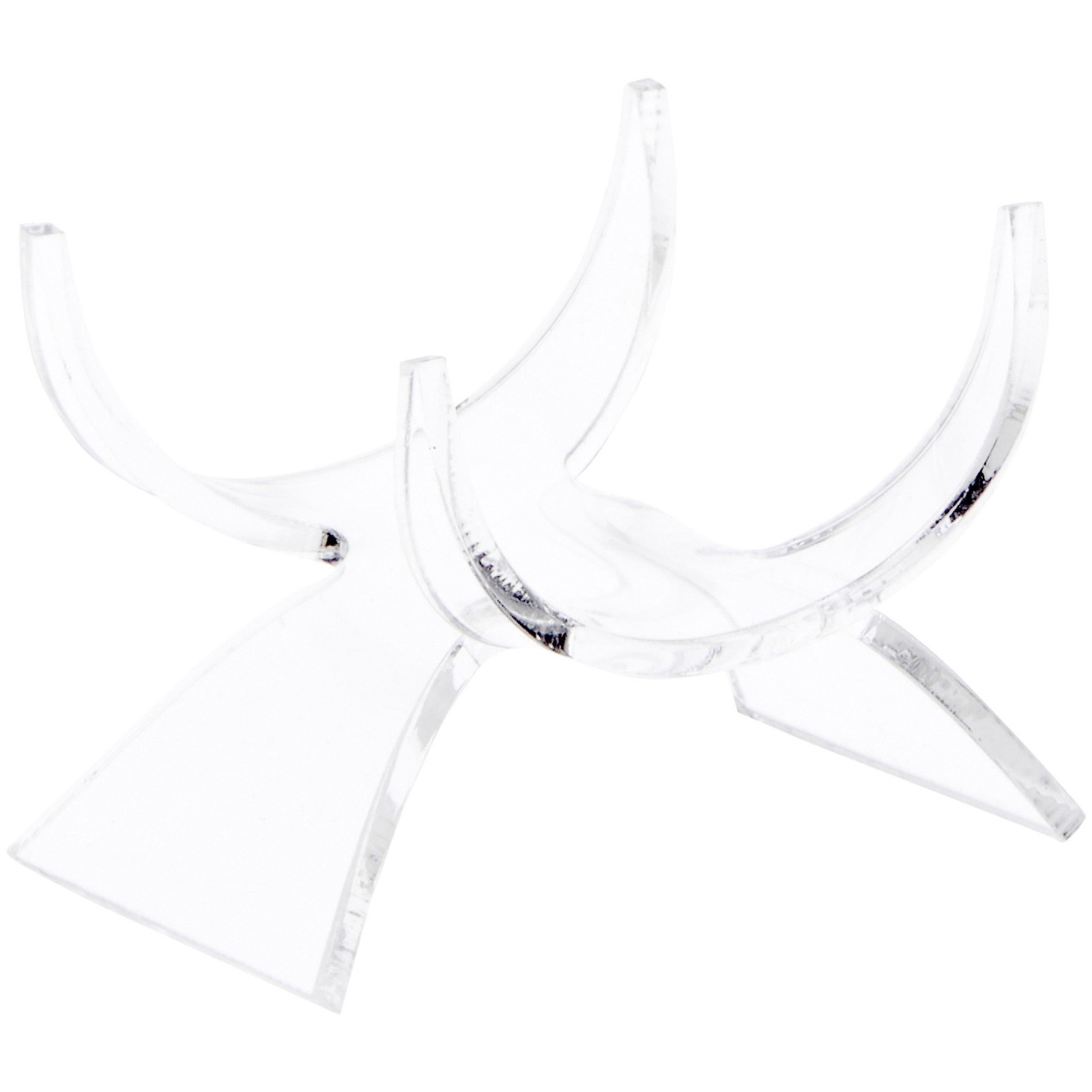 Plymor Clear Acrylic Mineral Display Holder Stand, 1.75″ H x 2″ W x 2.375″ D