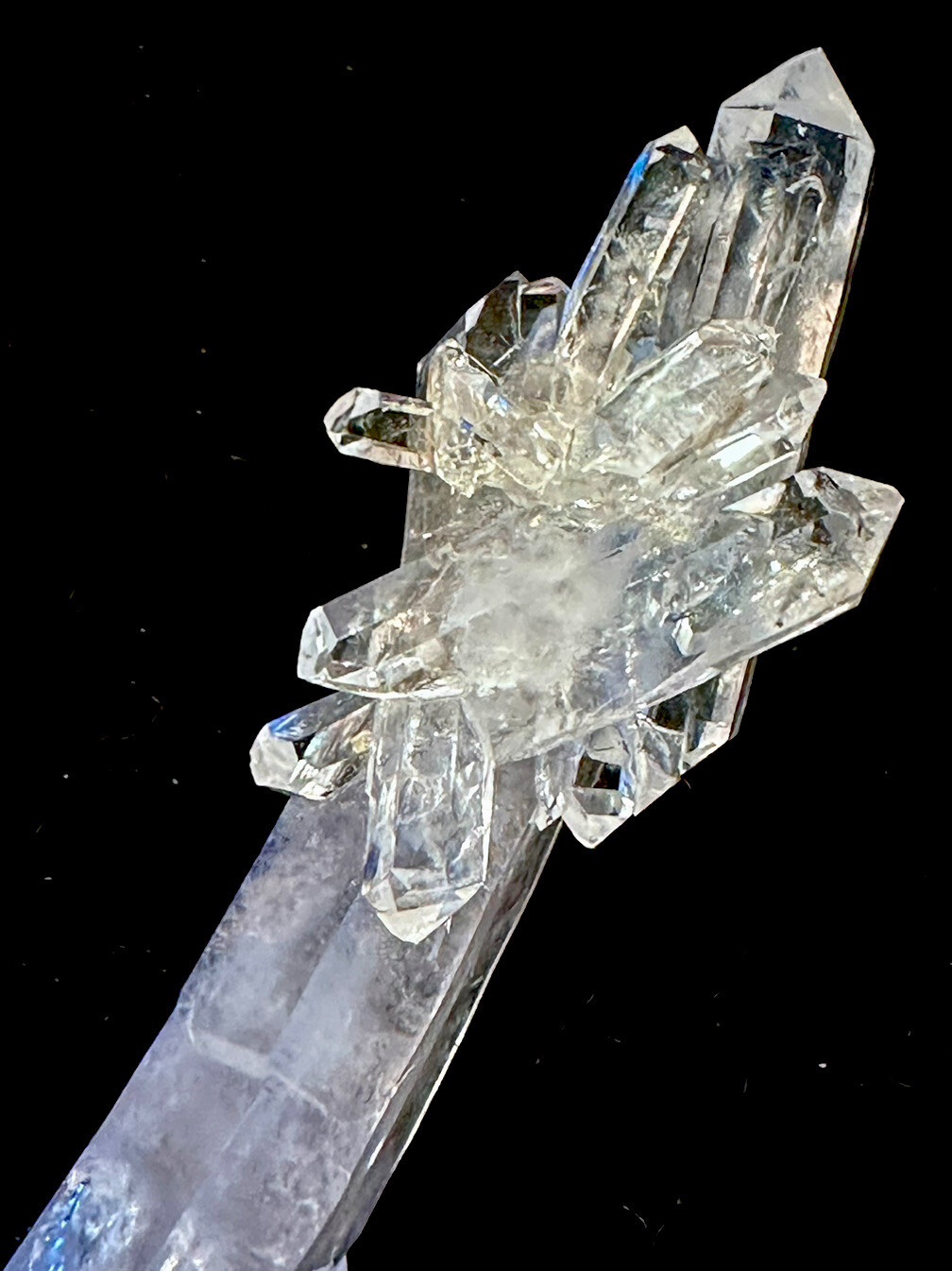 🔥🔥 AAA+ FADEN QUARTZ CRYSTAL DT 🔥my BEST🔥Pakistan 52gr and 5”🔥🔥🔥🔥
