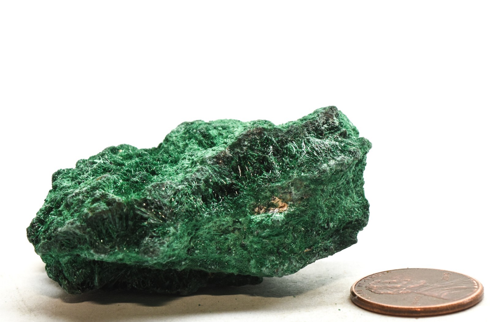 200ct Green Fibrous Malachite Cluster Rough Natural Crystal Mineral Stone Congo