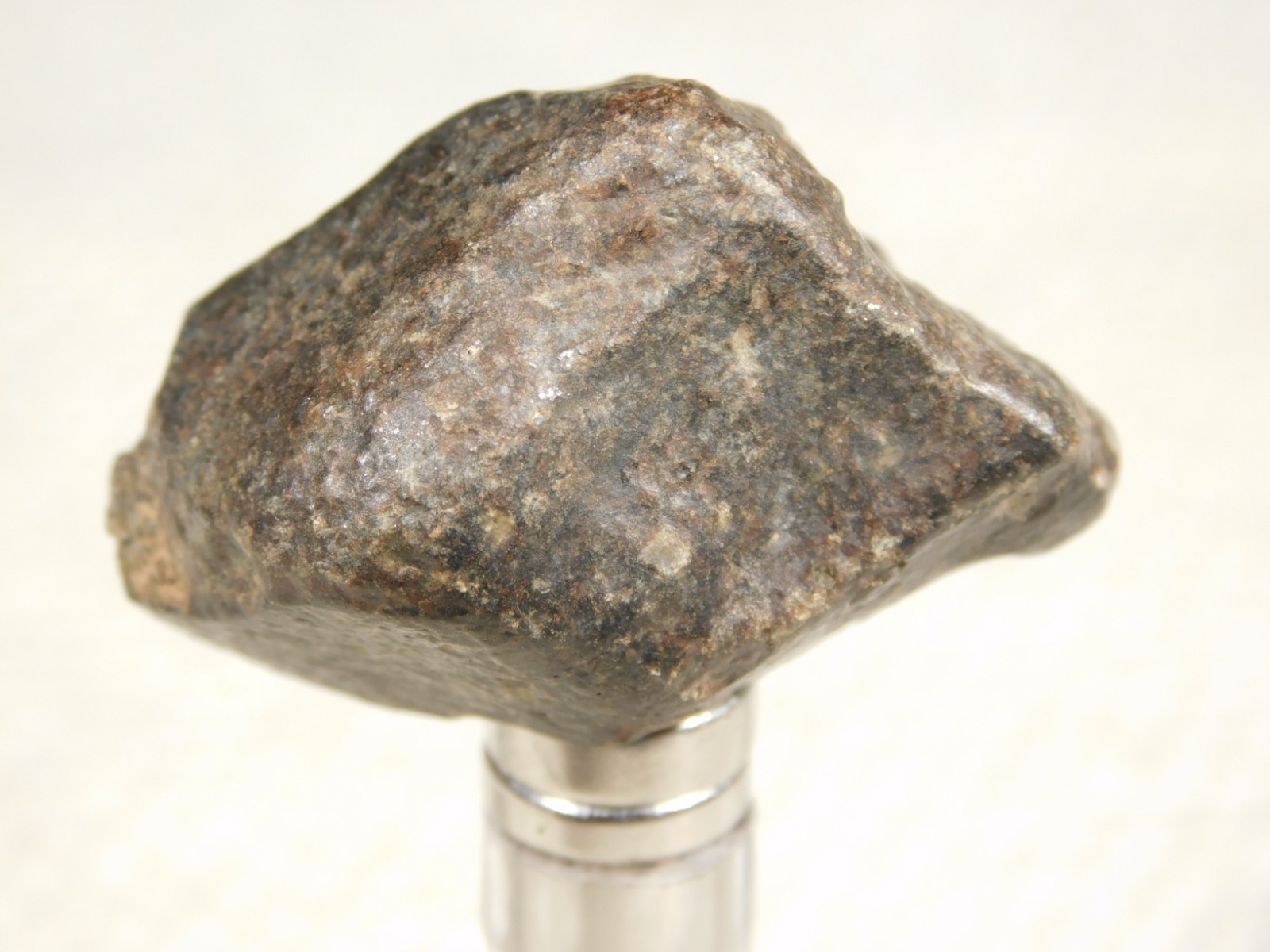Stony METEORITE with DARK Fusion Crust 100% Natural 23.3gr