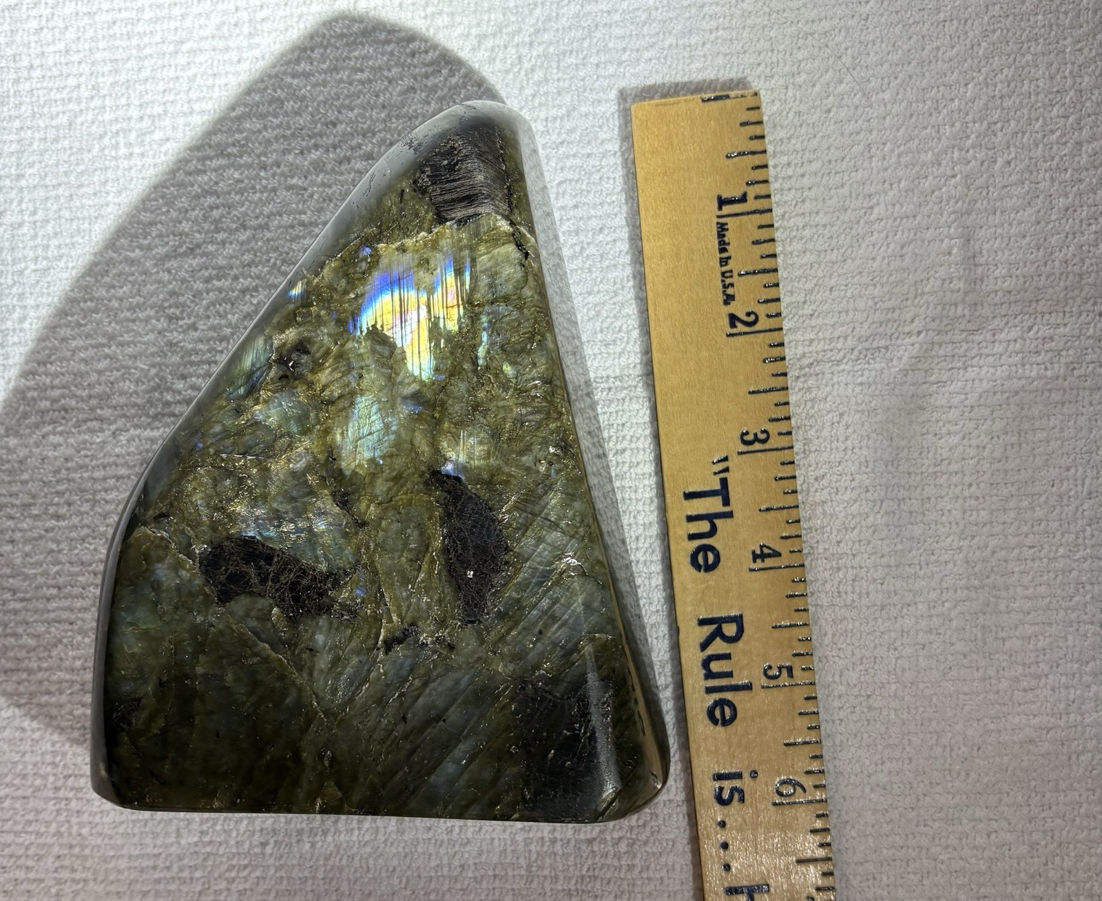 Lot Of 7 Labradorite Crystal Gemstones Reikee 700g 1400g Freeforms Snake Skull
