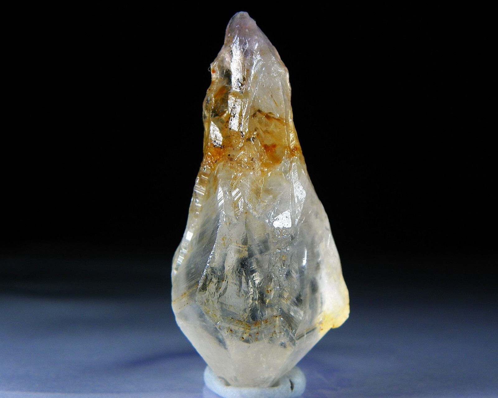 Rare 90 carats Super Seven Crystal Reiko Healing Crystal Amethyst Cacoxe 2 1/8″