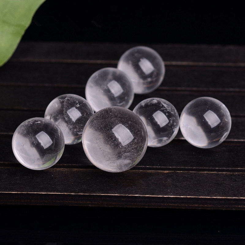 40mm Natural Clear Quartz Crystal Sphere Stone Chakra Healing Energy Ball + Base