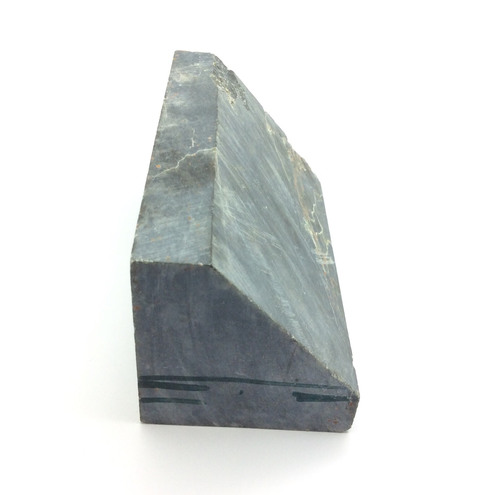 Porterville Flower Jade Block Green Nephrite Jade Stone Lapidary Rough CA #5