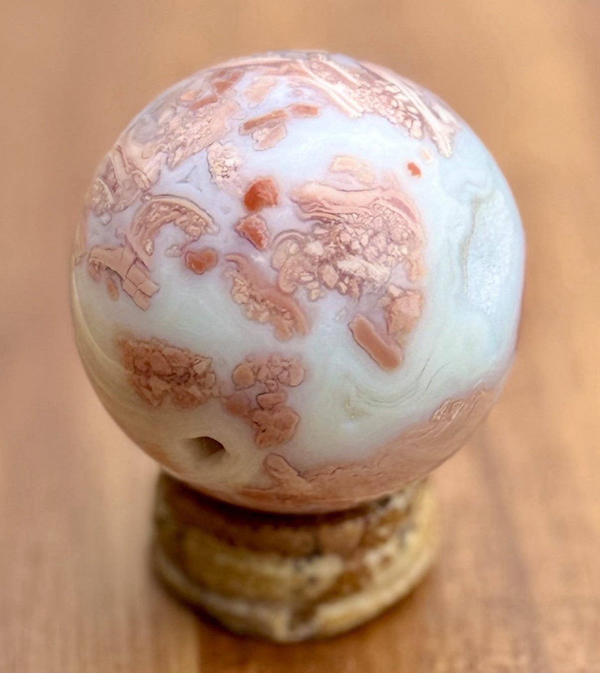 Cotton Candy Agate Sphere 40mm/87g