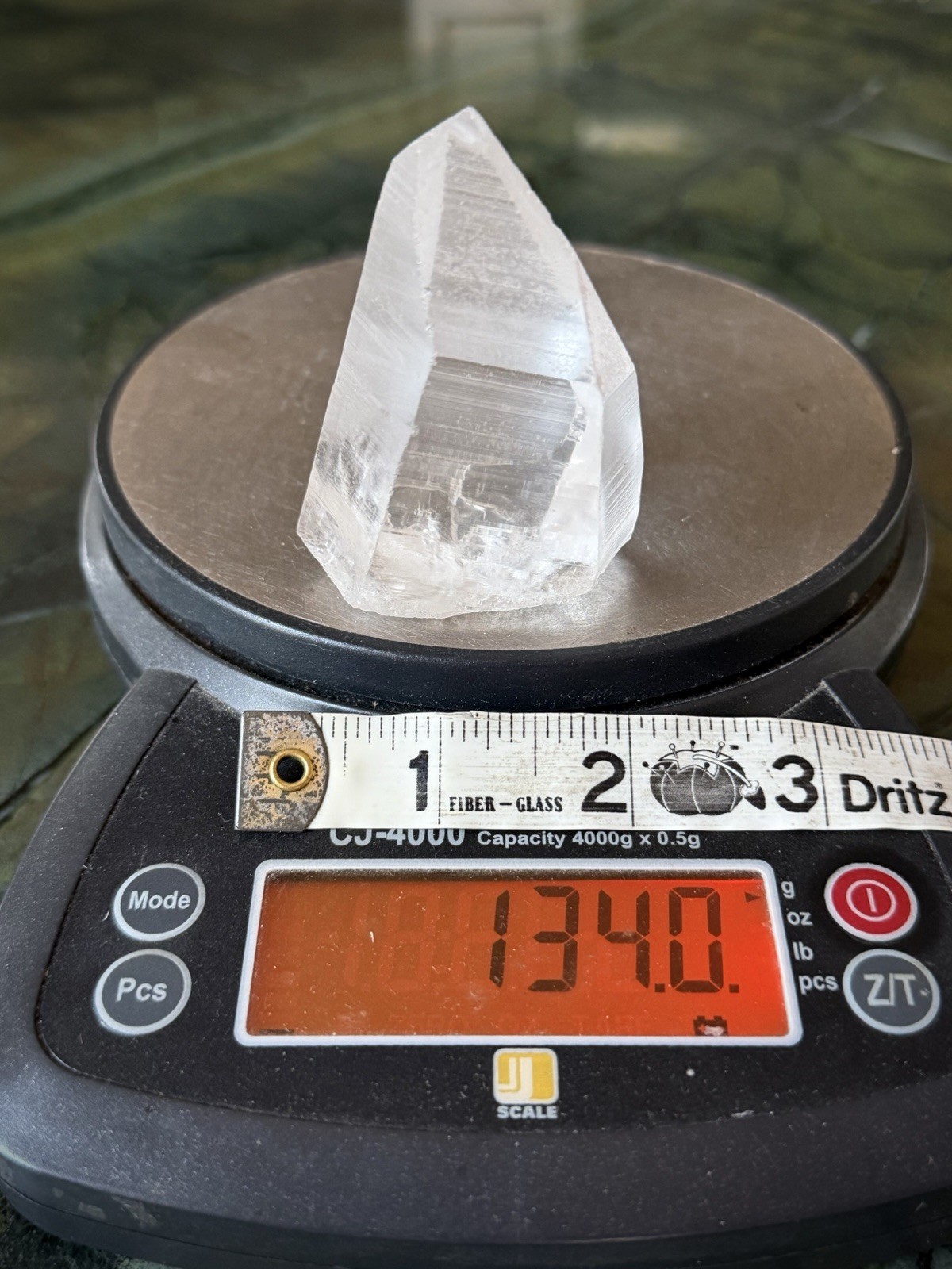 Lemurian Quartz Crystal Optical Quartz Self Healed Quartz Brazil Crystal