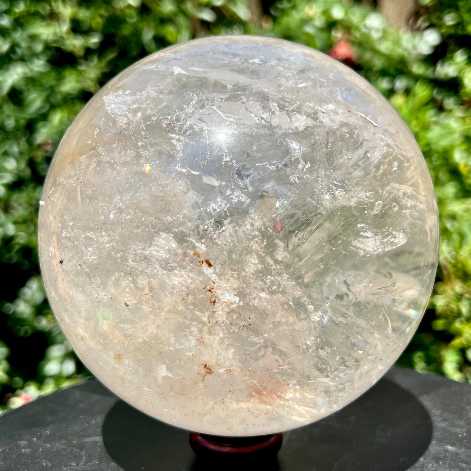 7.3LB Natural Clear Quartz Sphere Large Crystal Ball Reiki Healing