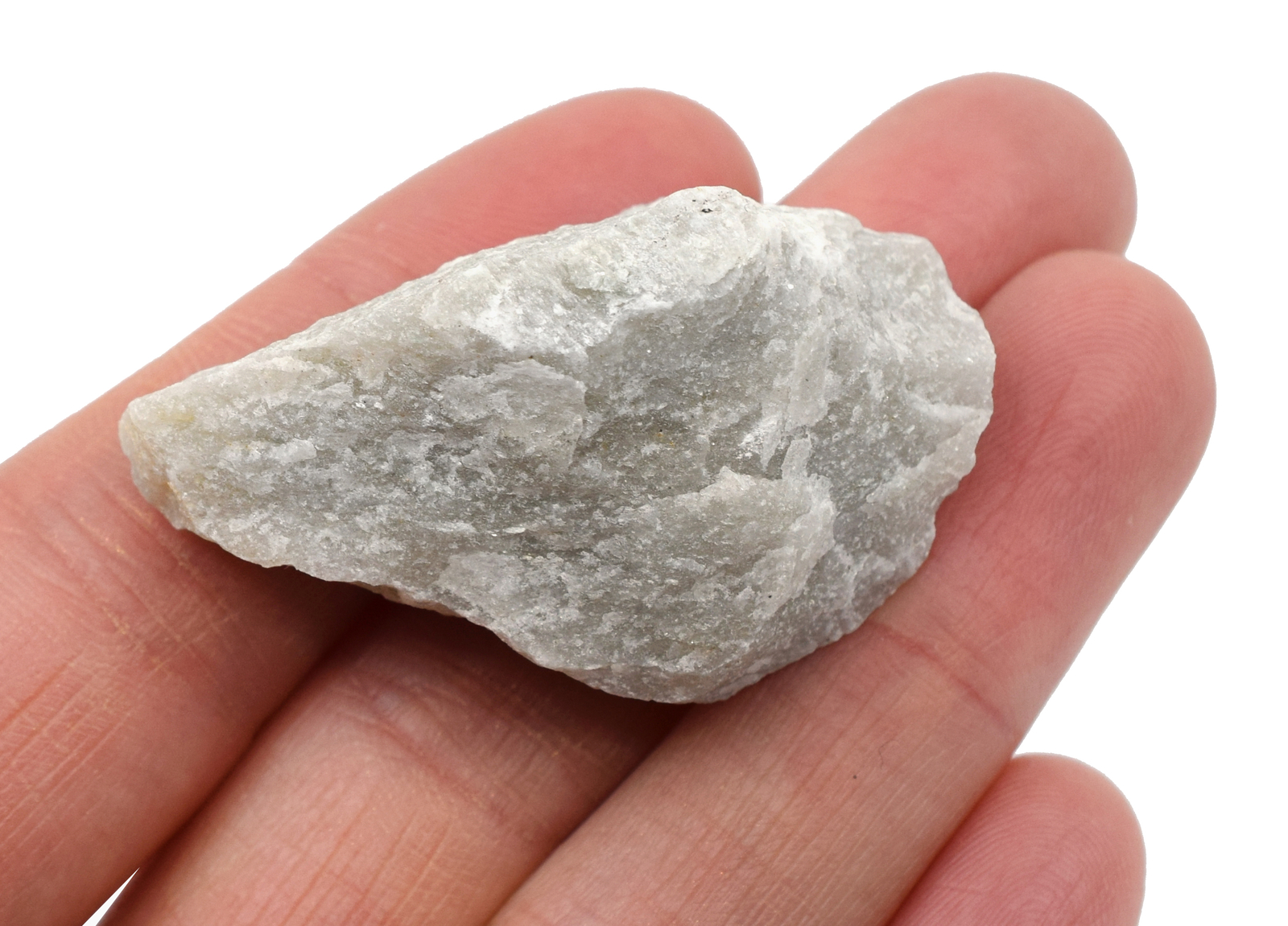 6PK White Quartzite Rock Specimens, 1″ – Geologist Selected – Eisco Labs