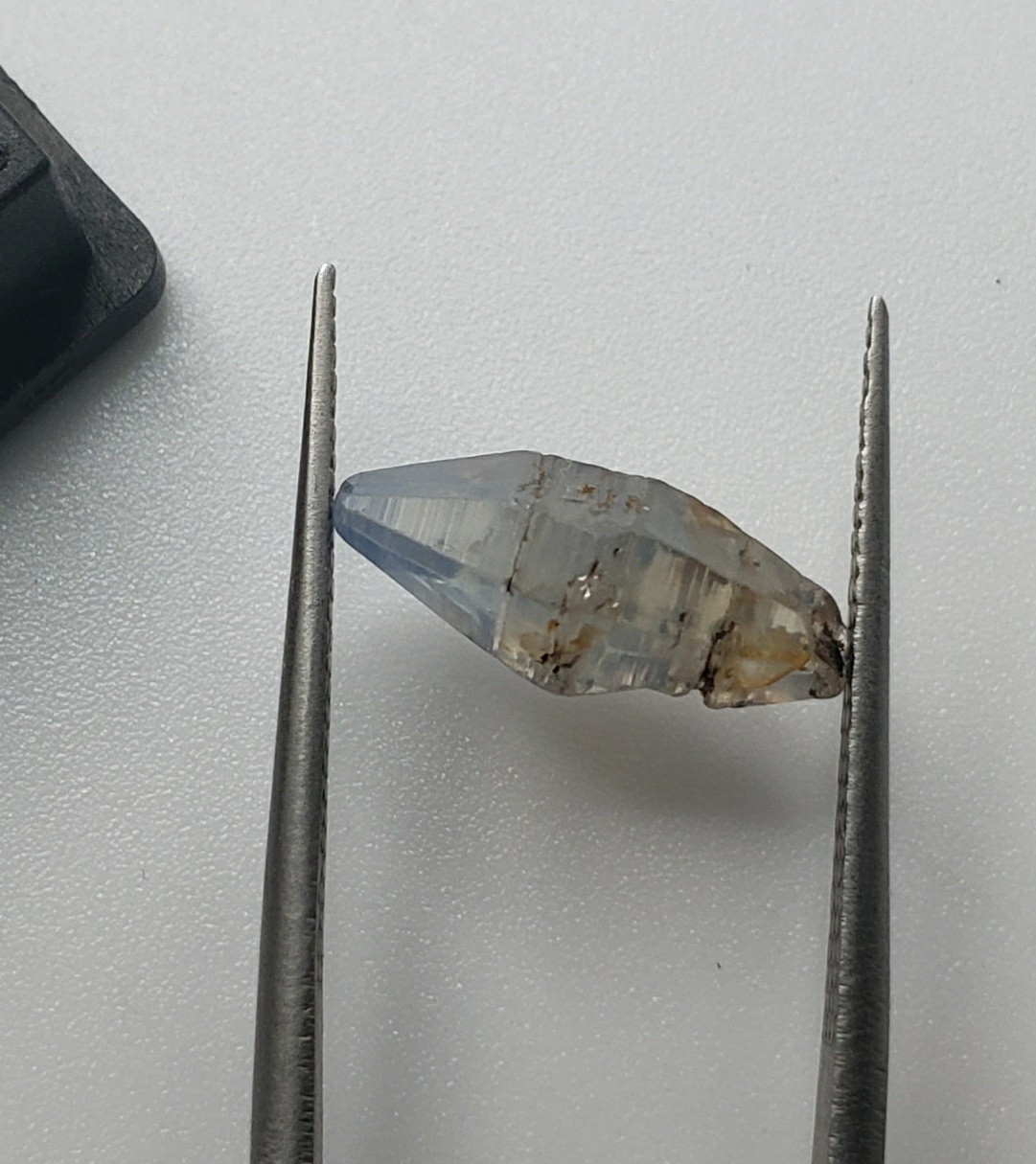 Blue Opalescent Sapphire Rough. Natural Celon Specimin Sri Lanka Gem 4.25ct