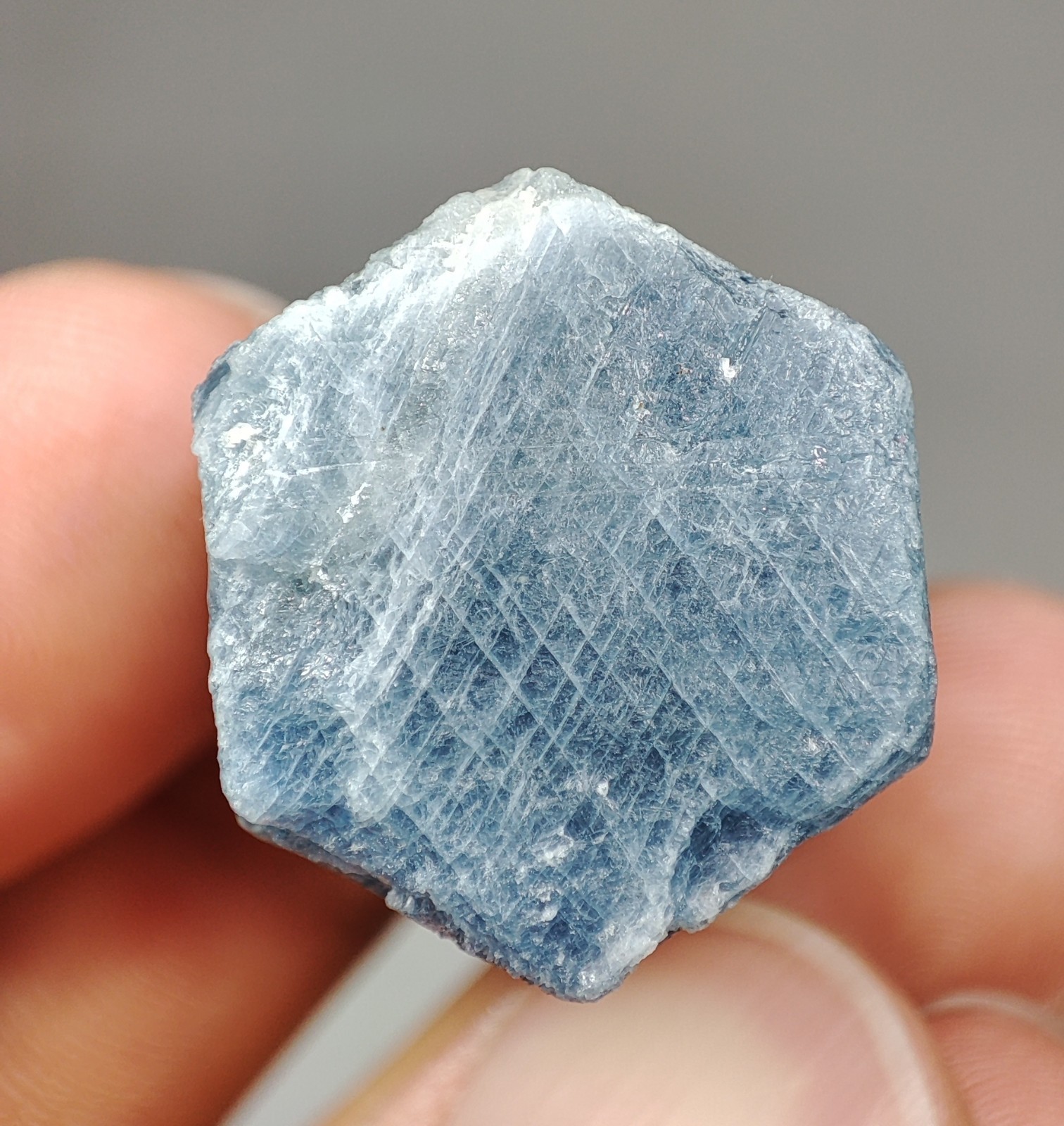 28-gm Natural Sapphire Terminated Large Size Crystal from Sari Lanka.