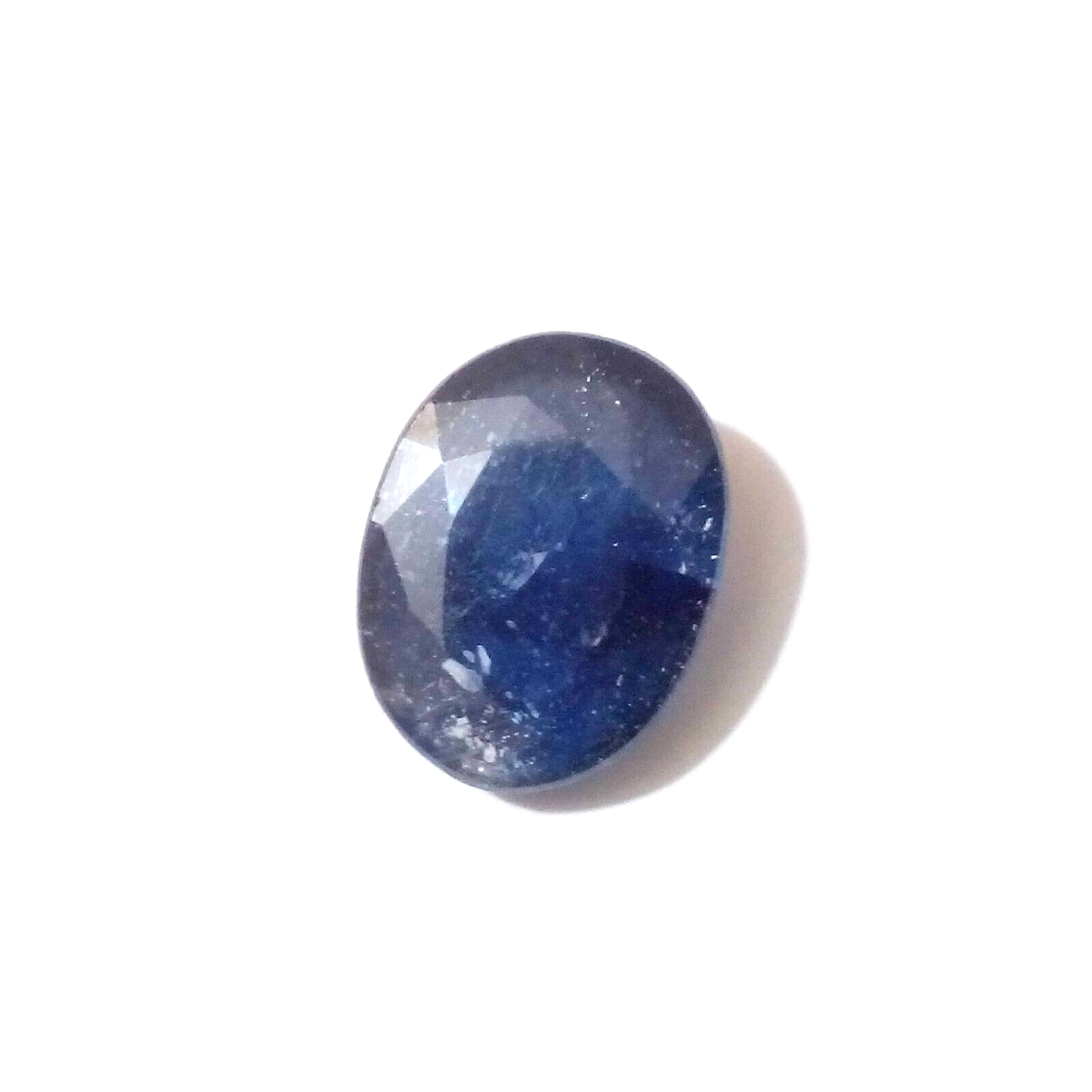 3.88 Ct Faceted Natural Blue Sapphire – Sparkling Beauty, Single Fine Gemstone