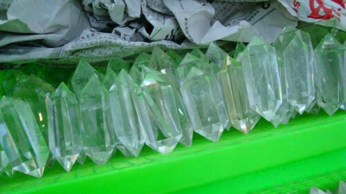 NEW AAA 100% NATURAL ROCK CLEAR QUARTZ CRYSTAL DT WAND POINT HEALING