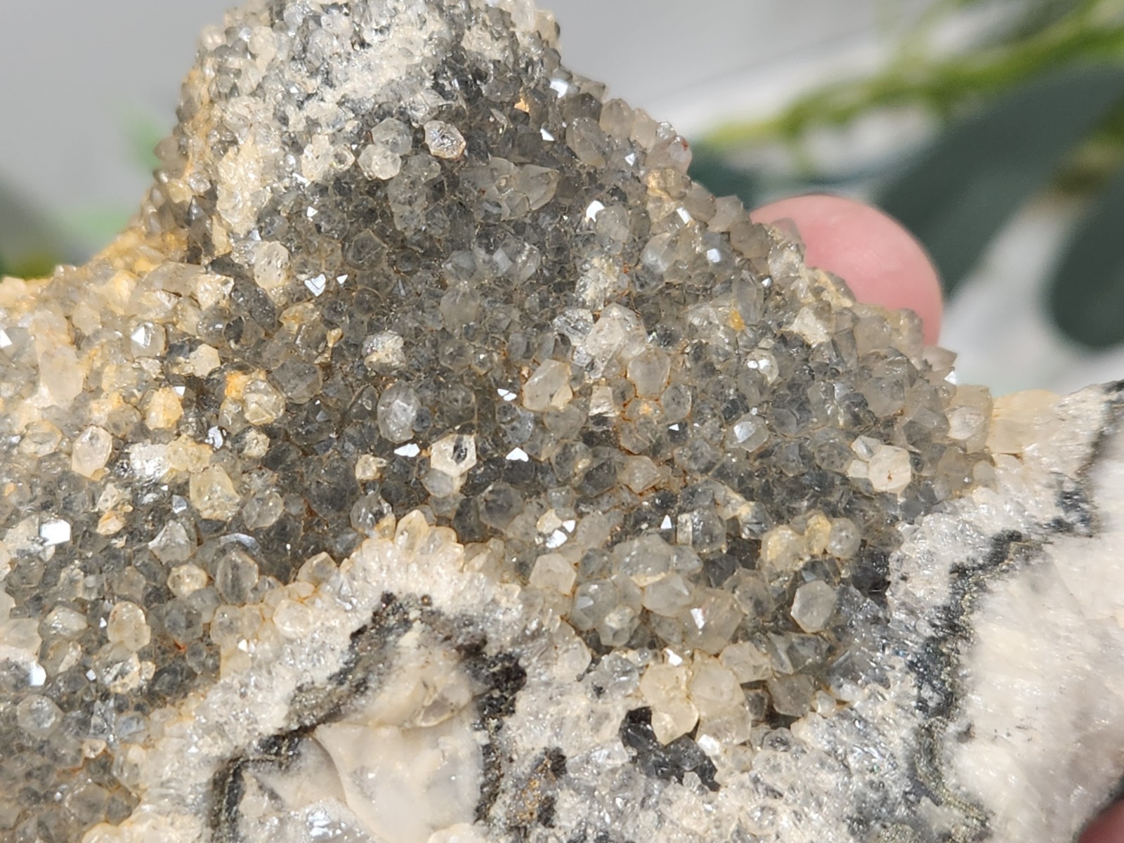 Druzy Quartz From Mexico Crystal Mineral Specimen 274g 3.75in Ep1