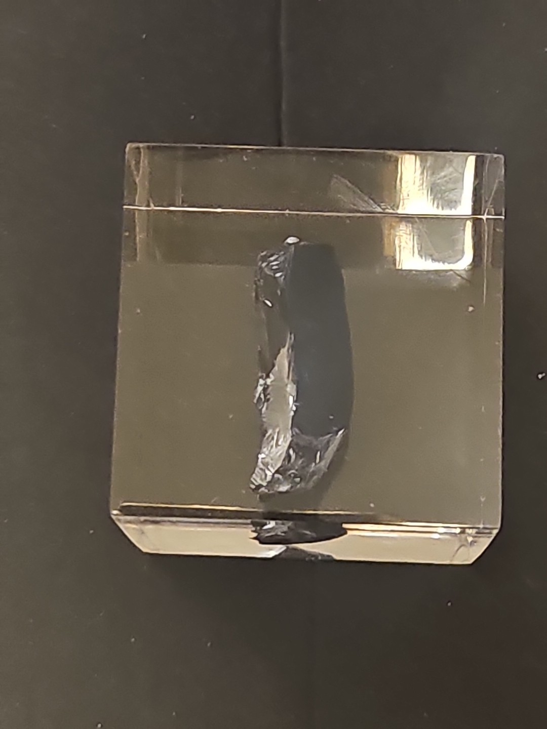 Silicon 50mm Lucite Acrylic Cube for Element Collection USA SHIPPING