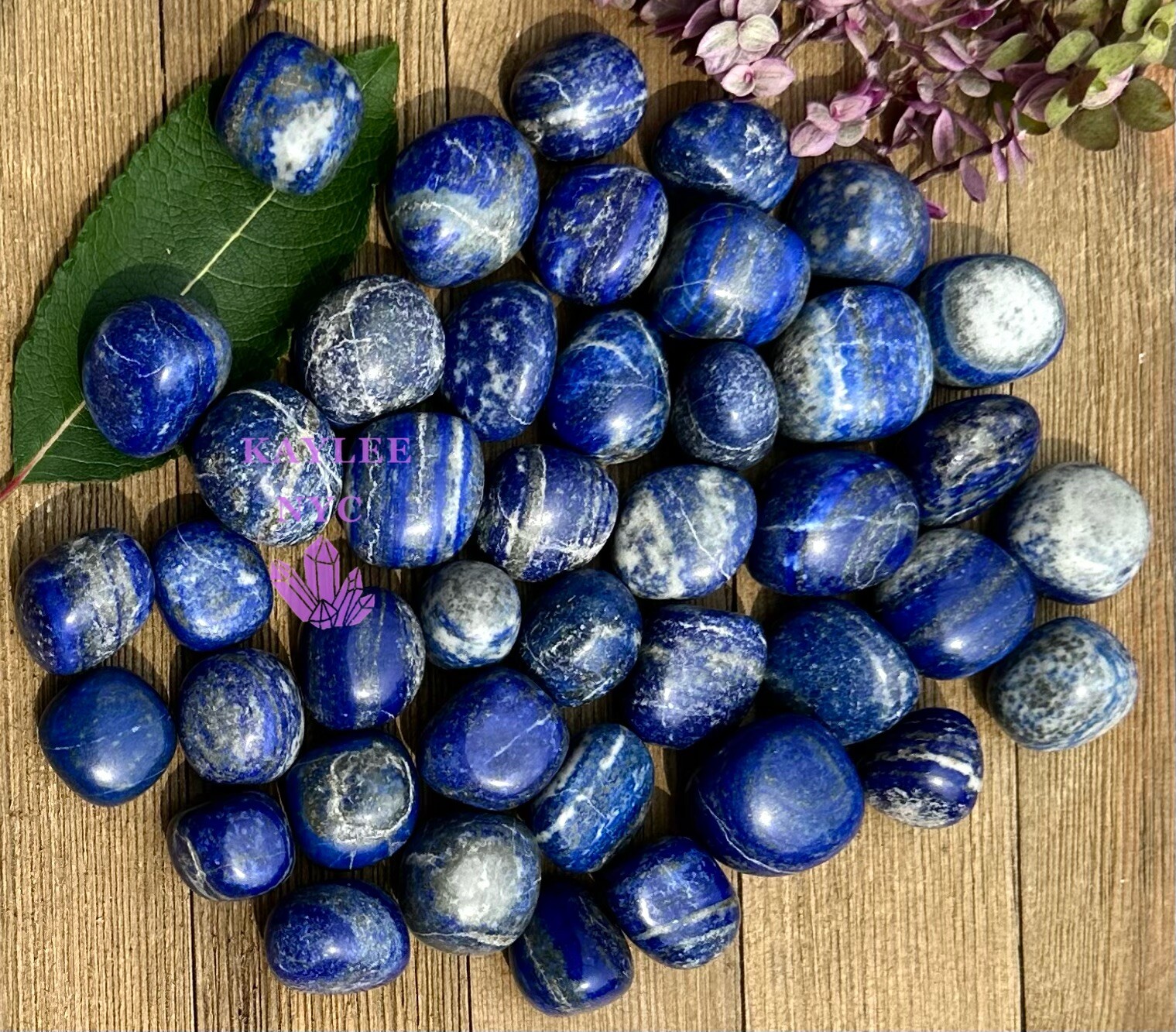 Wholesale Lot 2 Lbs Natural Lapis Lazuli Tumble Healing Energy Nice Quality