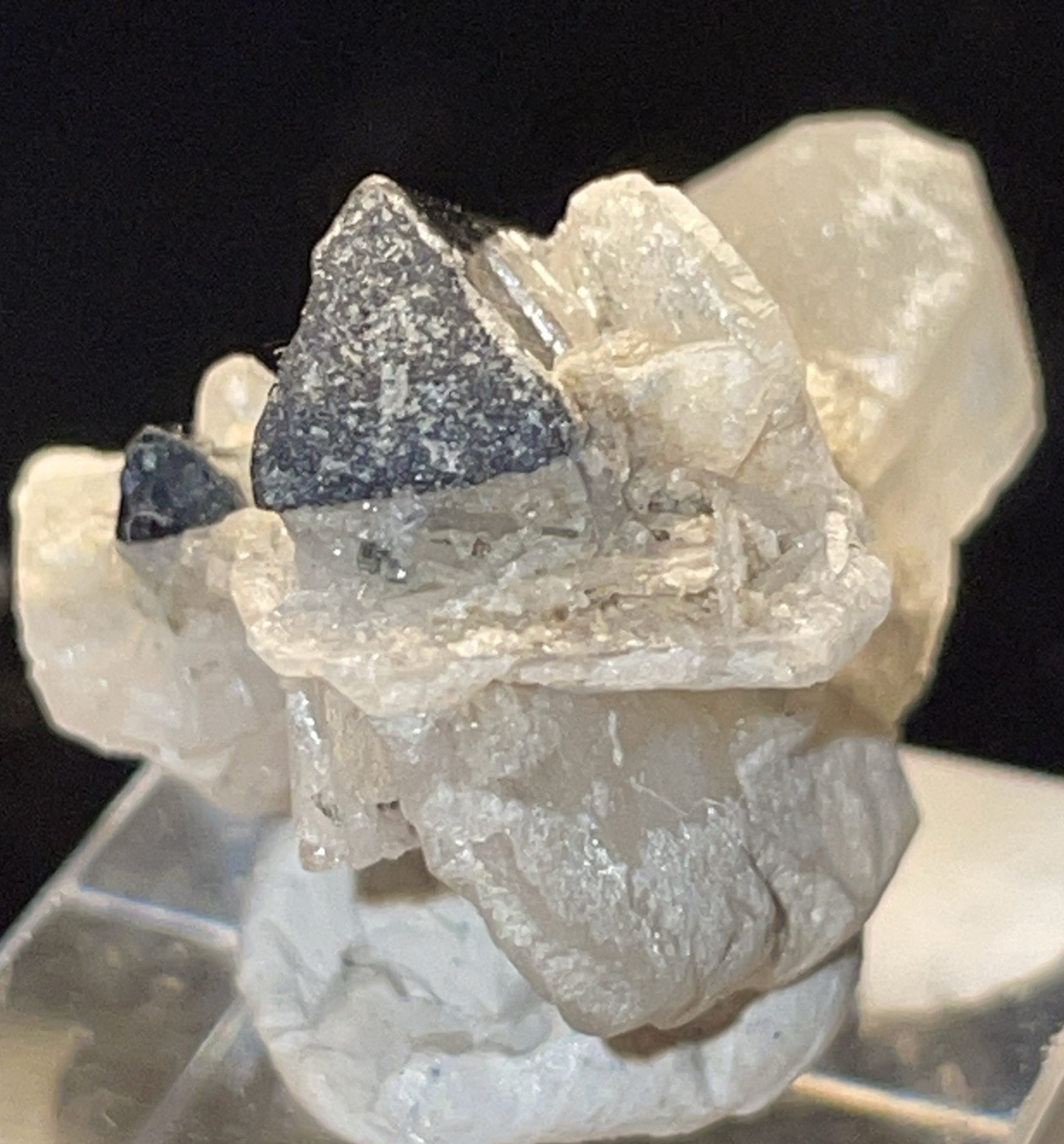 THUMBNAIL DT GREEN CAP TOURMALINE WITH ALBITE AND QUARTZ PAPROK,AFGHANISTAN