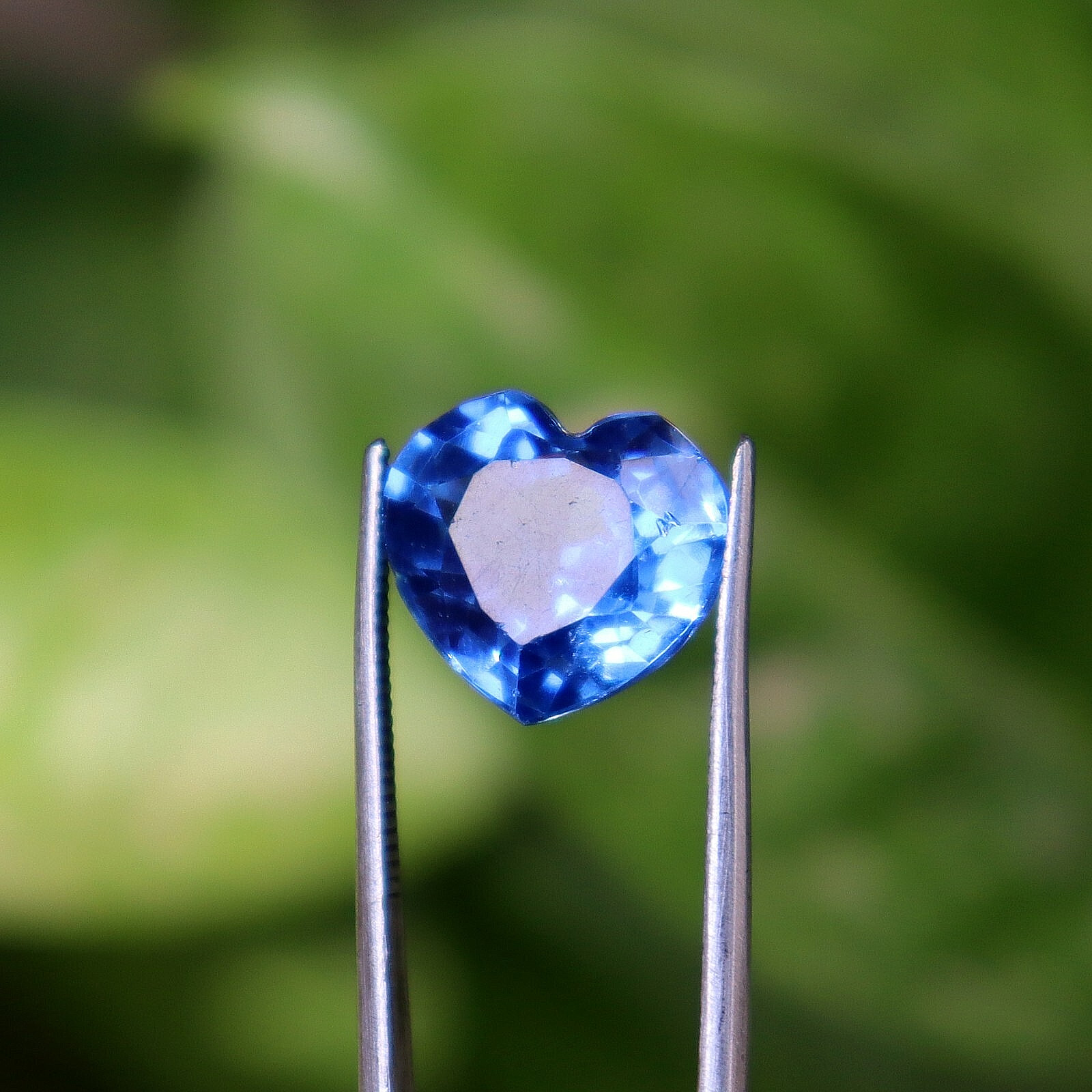 Natural Blue Sapphire Certified Loose Gemstone Heart Shape 9.90 Ct