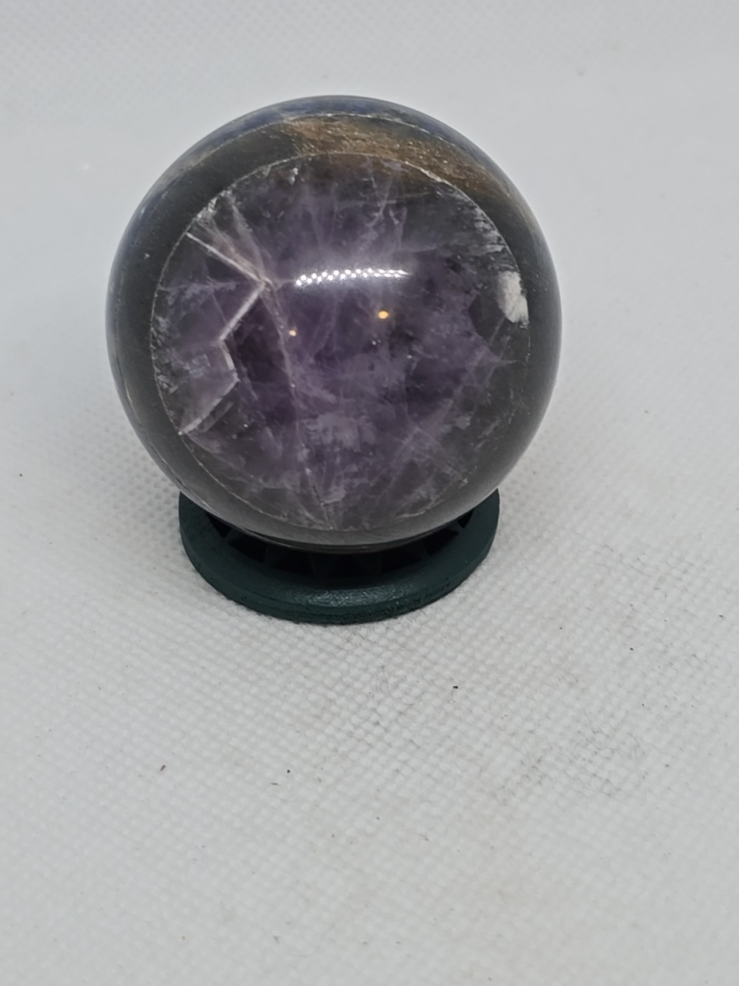 50mm Chakra Sphere Seven 7 Gemstone Crystal Ball W Stand