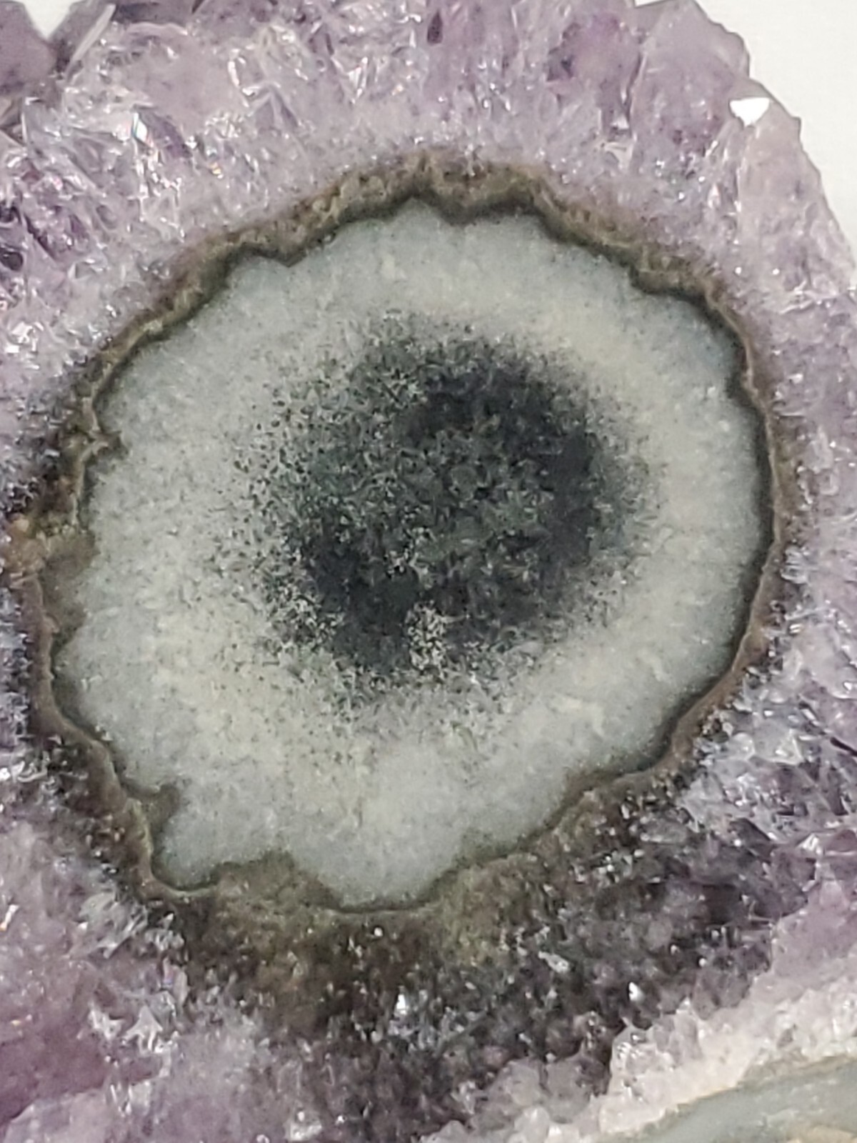 70g Natural Amethyst Crystal Cluster Polished 47mm X 36mm