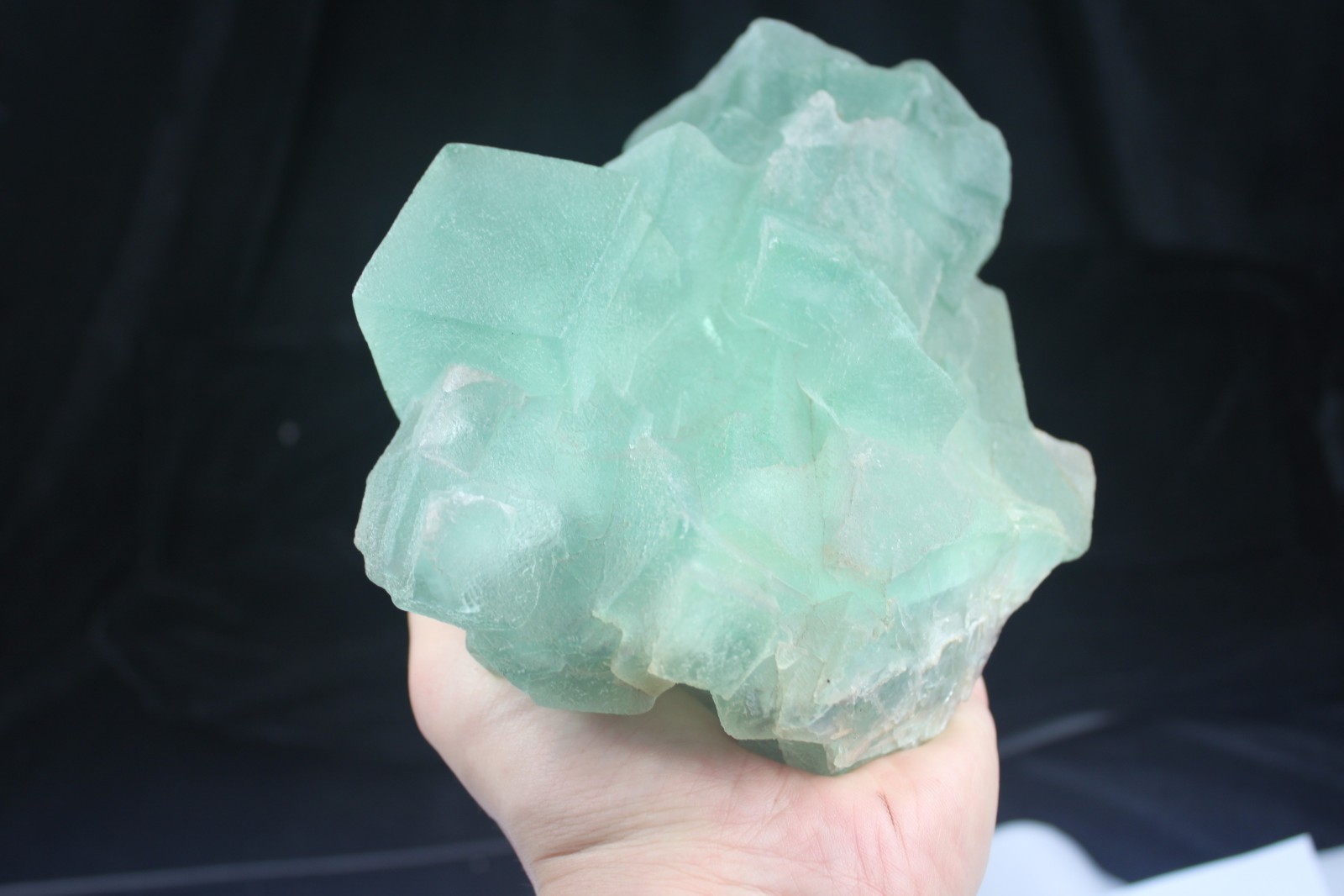 4lbs Big Museum Quality Green Fluorite Mineral Specimen