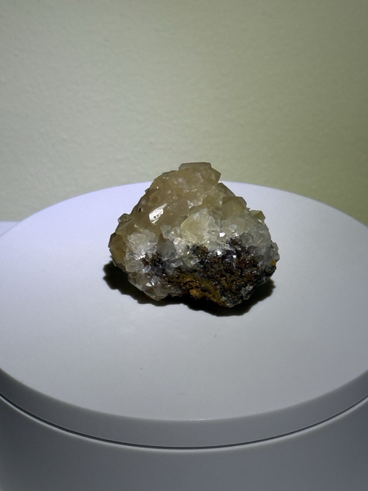GLOWING Merkaba Calcite Fluorescent & Phosphorescent Mineral Specimen – Mexico