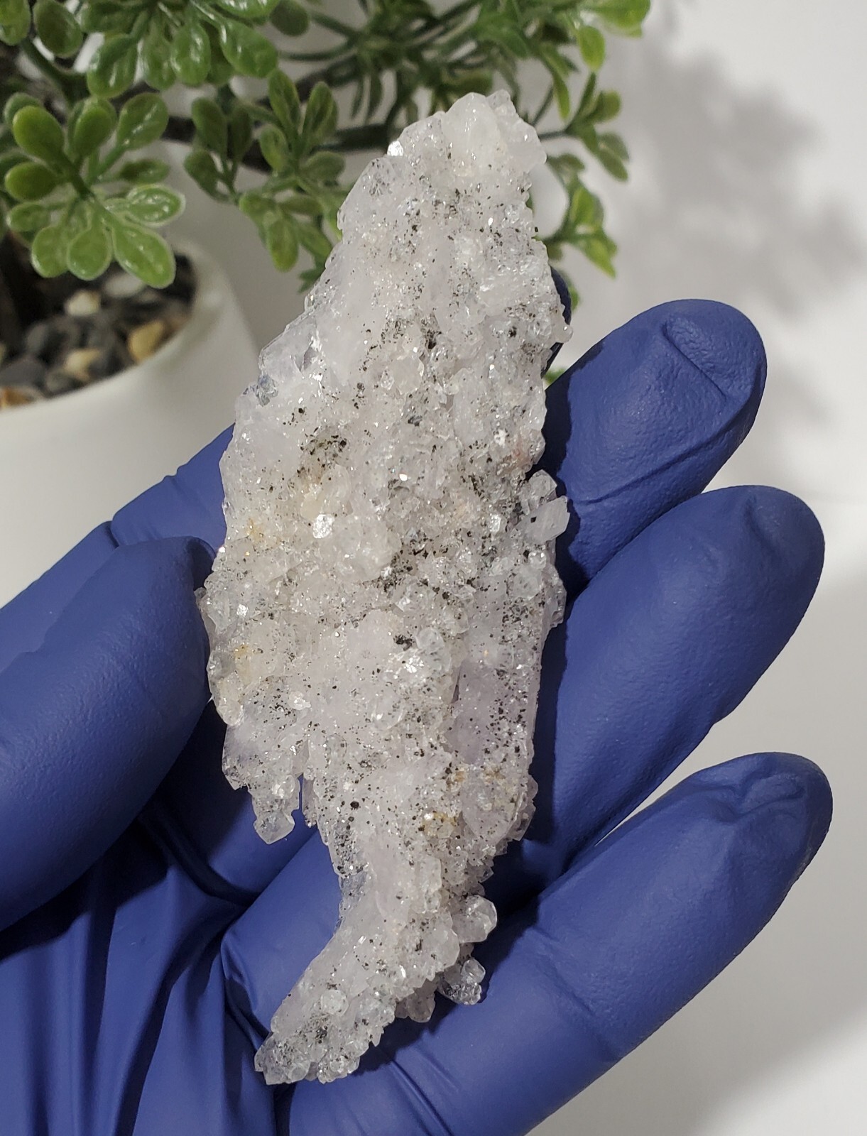 Hydroxyapophyllite Rock Cluster, Khandivali India 34g