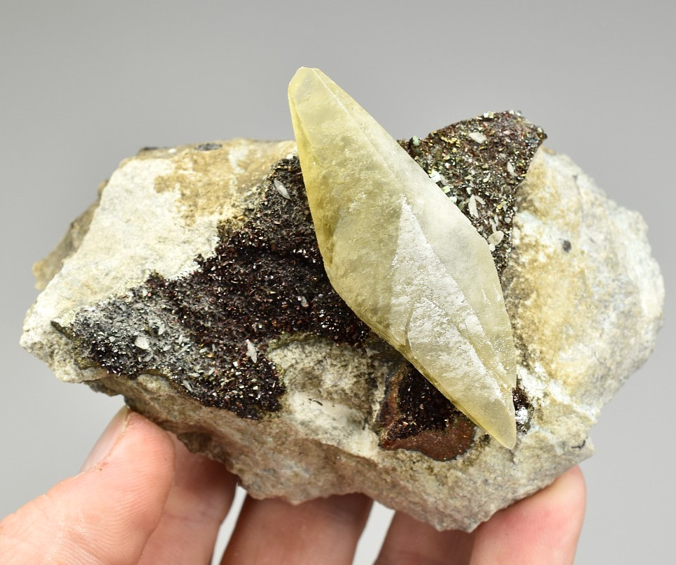 Calcite with Marcasite – Viburnum No. 29 Mine, Wasington Co., Missouri