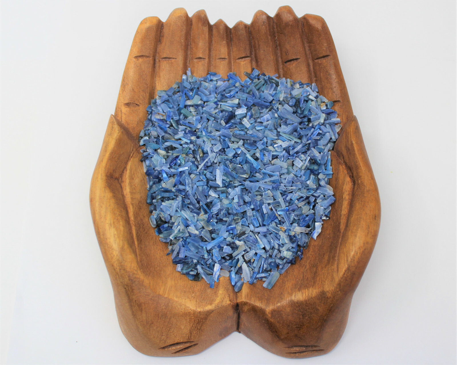 Blue Kyanite Semi Tumbled Gemstone Mini Chips 4-8 mm, ‘AAA’ Grade Wholesale Lots