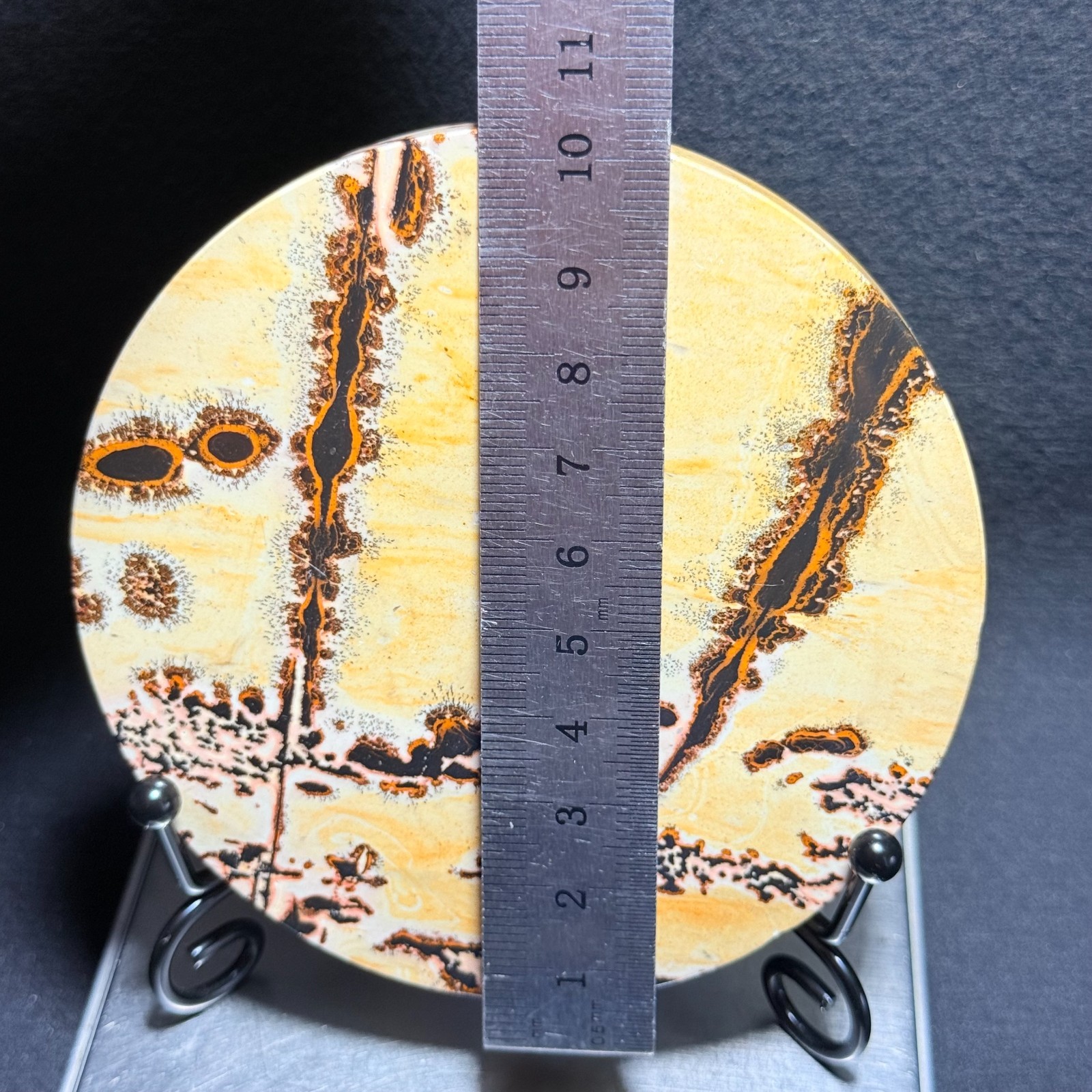 171g Natural Chinese Painting Stone Crystal Ornaments for Home Decoration 27