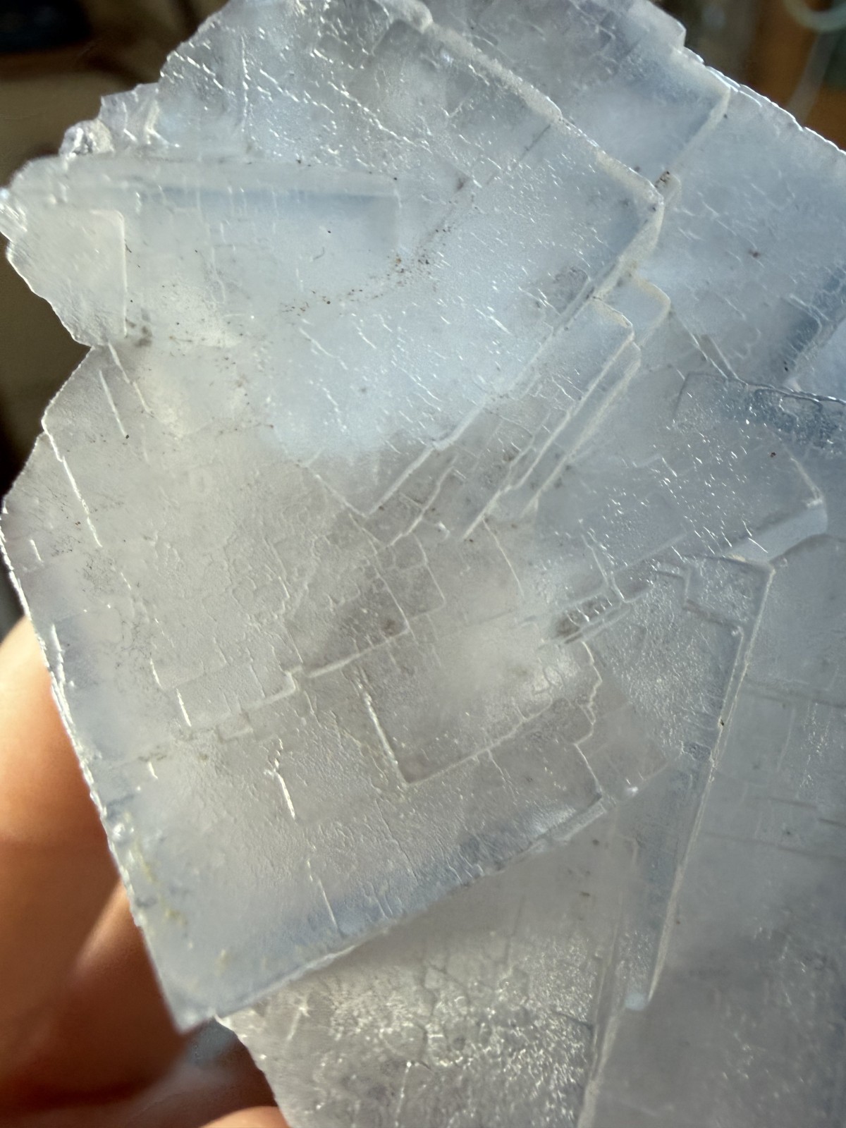 Blue Fluorite Cubes – Floating Cluster (No Matrix) – 9.28 oz