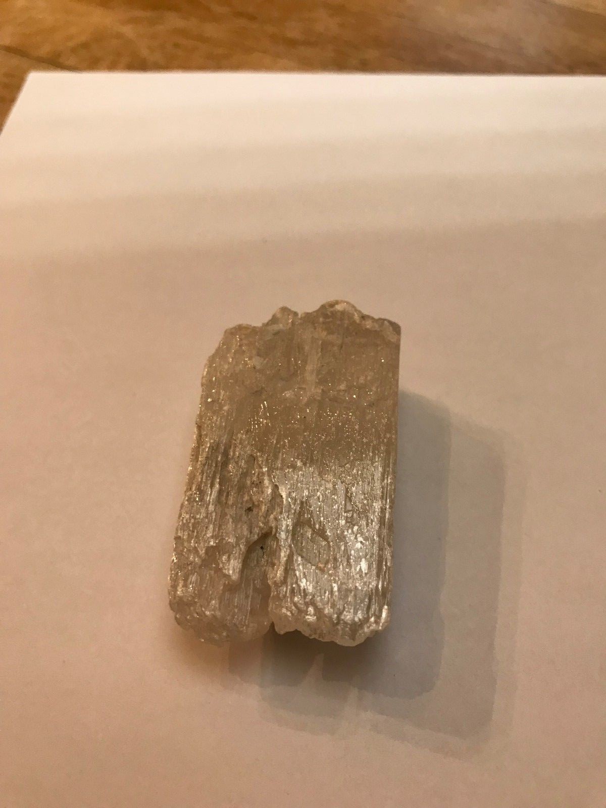 Rare Kunzite Crystal Mineral Gemstone Opaque B Grade Piece Specimen 002