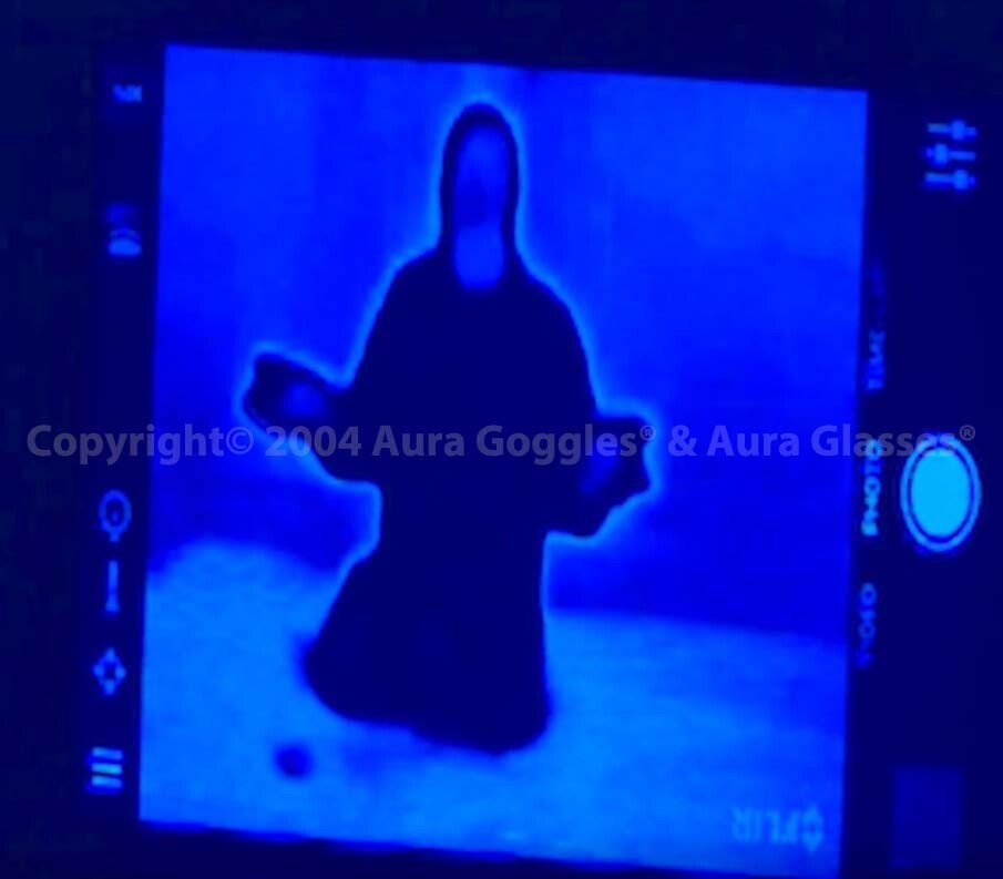 AURA GOGGLES dicyanin style ghosts reiki hunting wicca crystal healing evp emf
