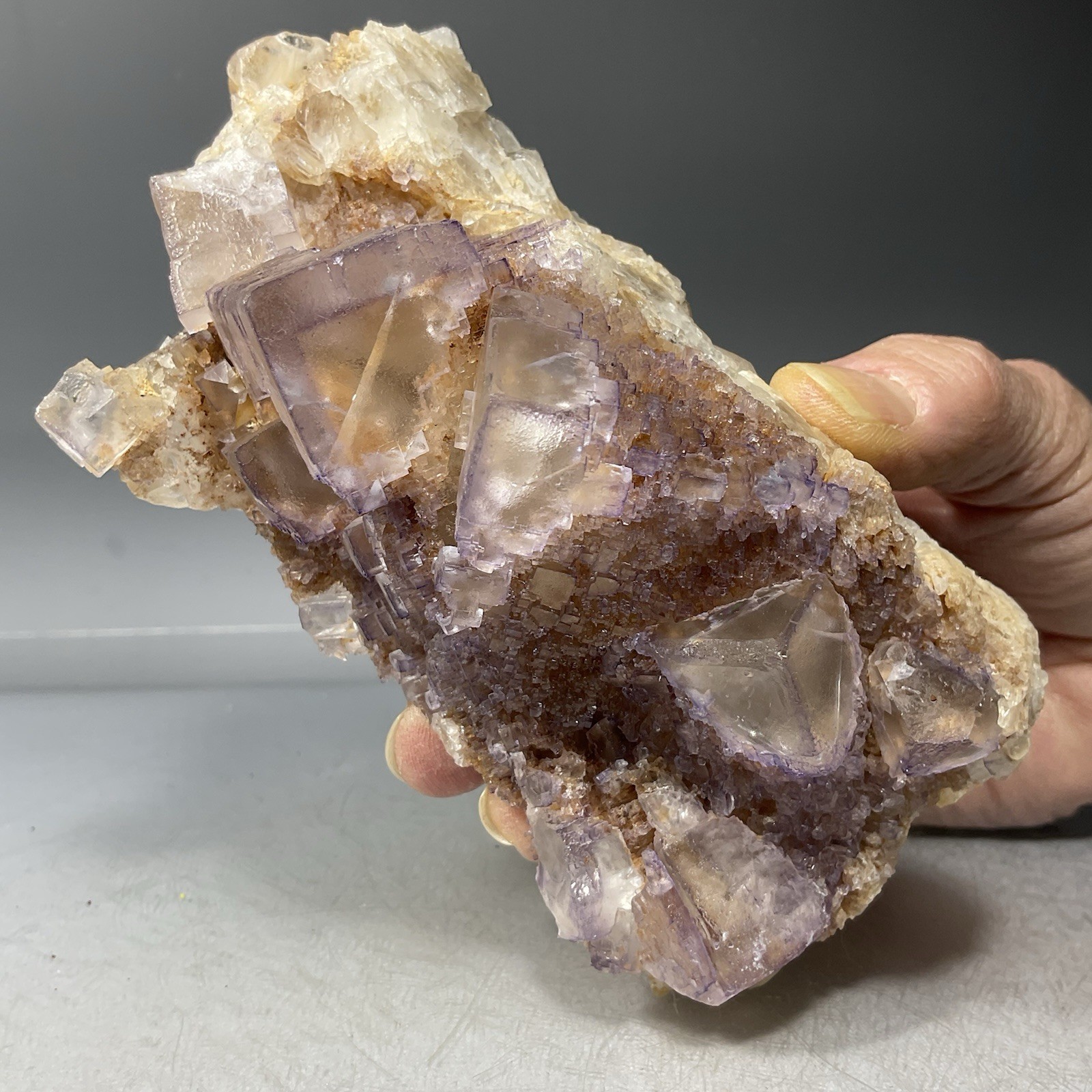 SS Rocks- Fluorite (Griffith’s Mine, Hasties Quarry, Hardin Co, Illinois) 1.58lb