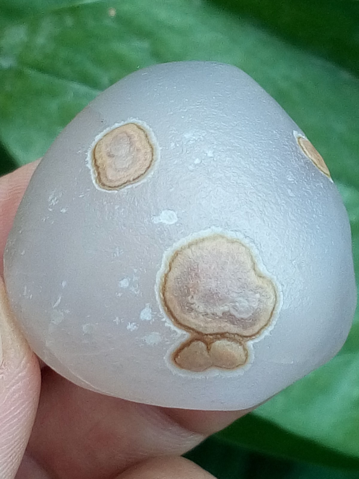 36mm Natural GoBi agate eye agate stone Polishing collection