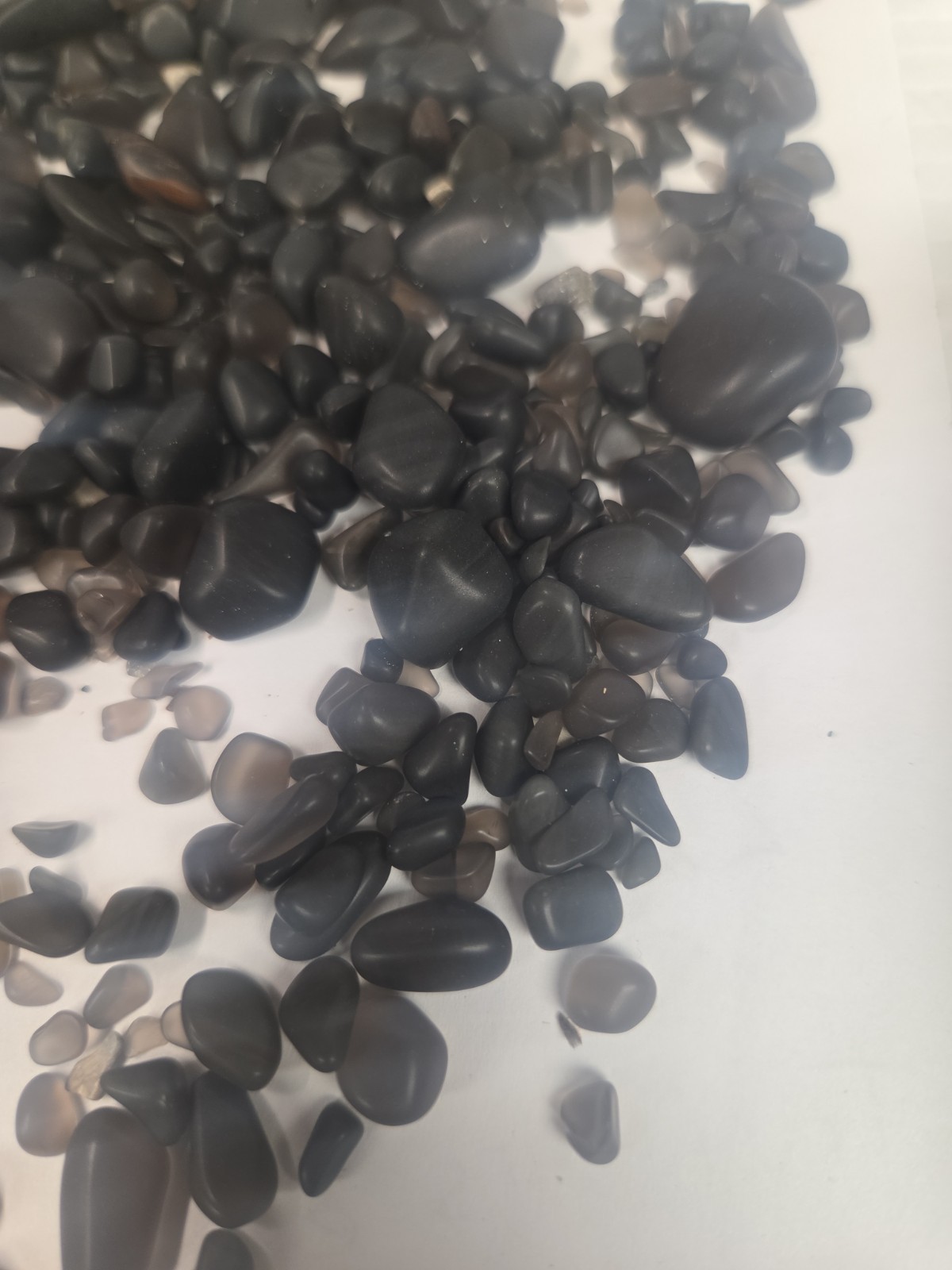 Obsidian Apache Tears Rough Stone Crystals Gems For Jewelry Healing Tumbling.