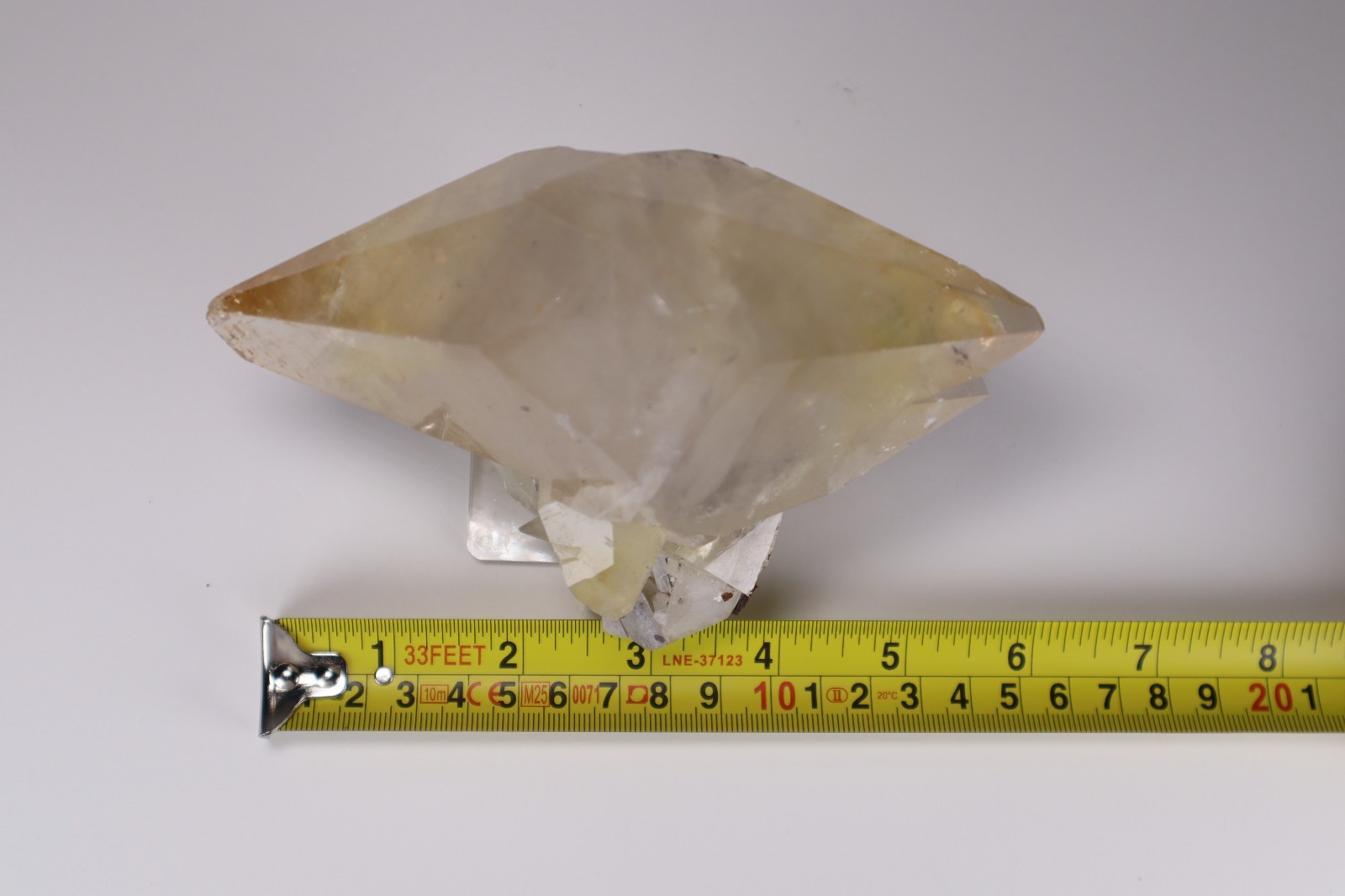 HUGE Elmwood Mine GOLDEN CALCITE Double Terminated Crystal Cluster 645g