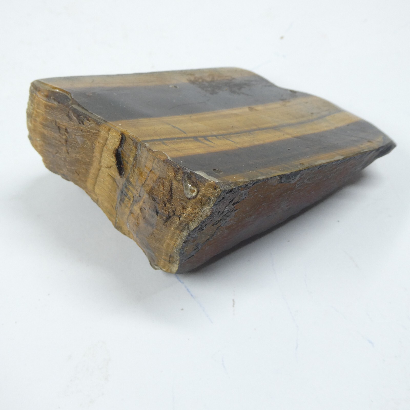 Tiger’s Eye Specimen Large 4″ 573g Natural Gemtone Display Piece