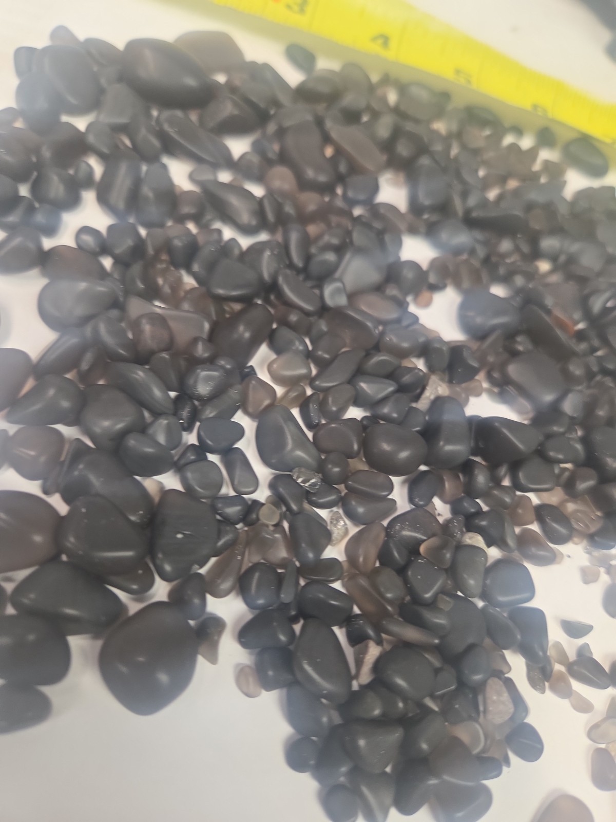 Obsidian Apache Tears Rough Stone Crystals Gems For Jewelry Healing Tumbling.